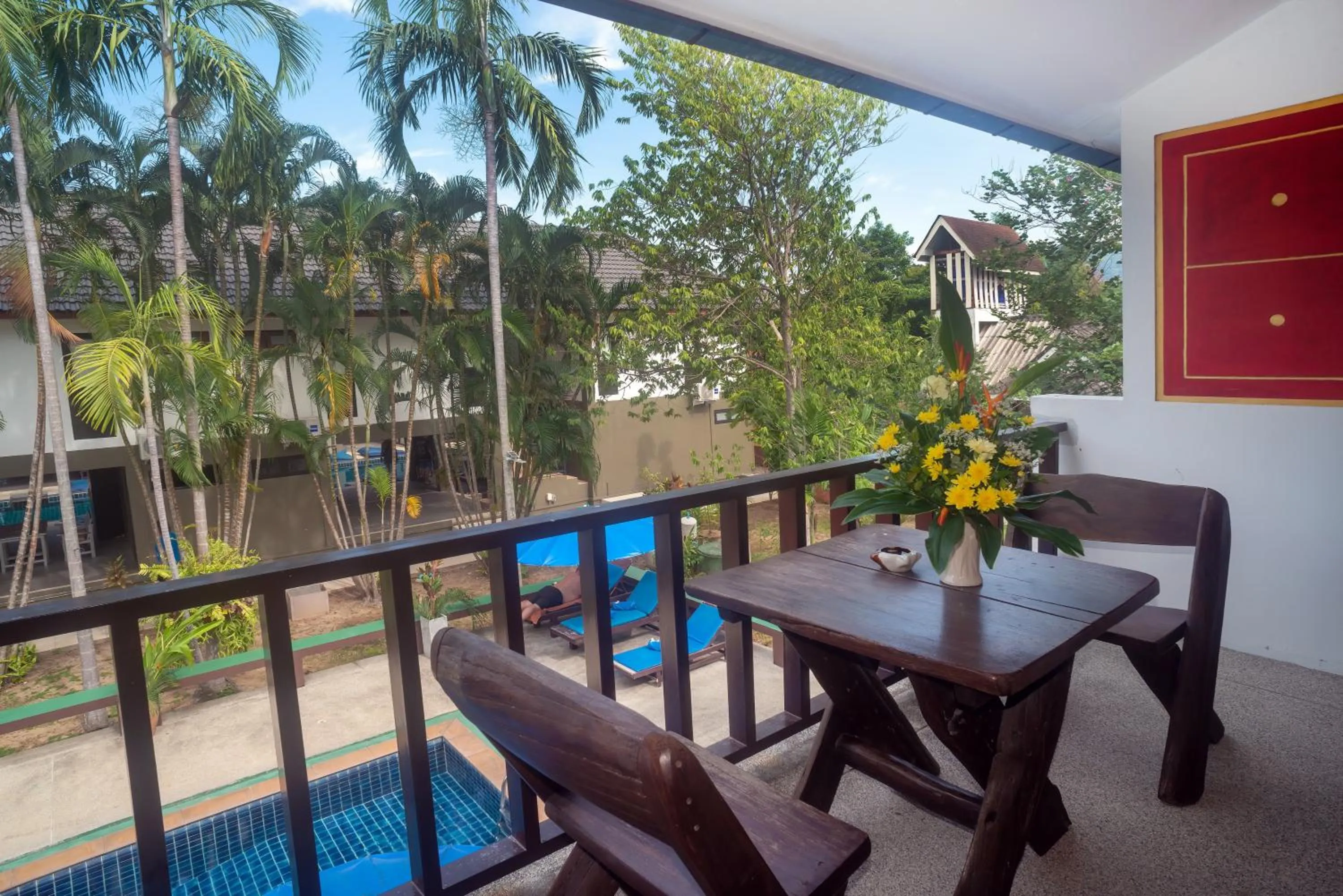 Balcony/Terrace in The Florist Resort