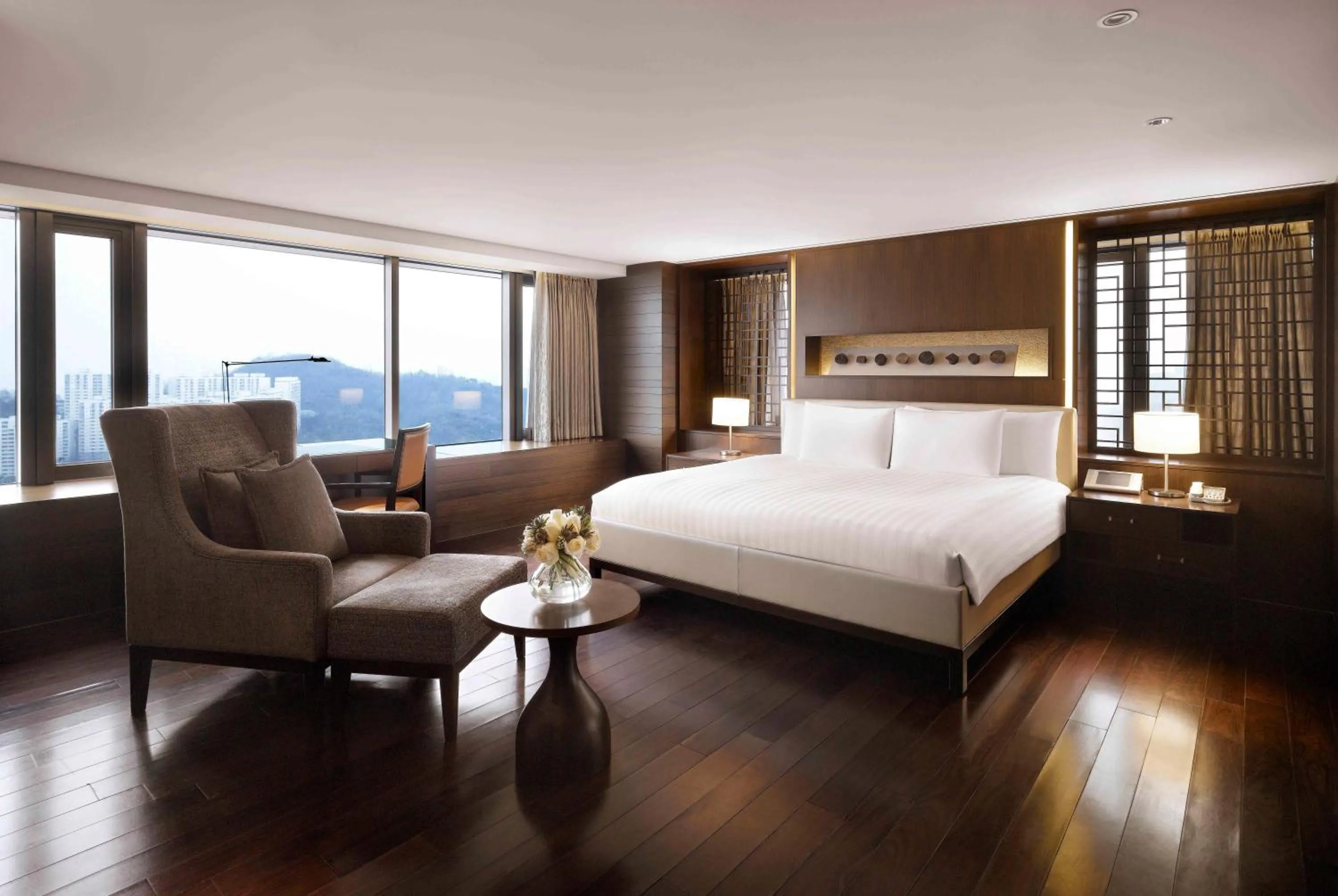 Bed in Banyan Tree Club & Spa Seoul