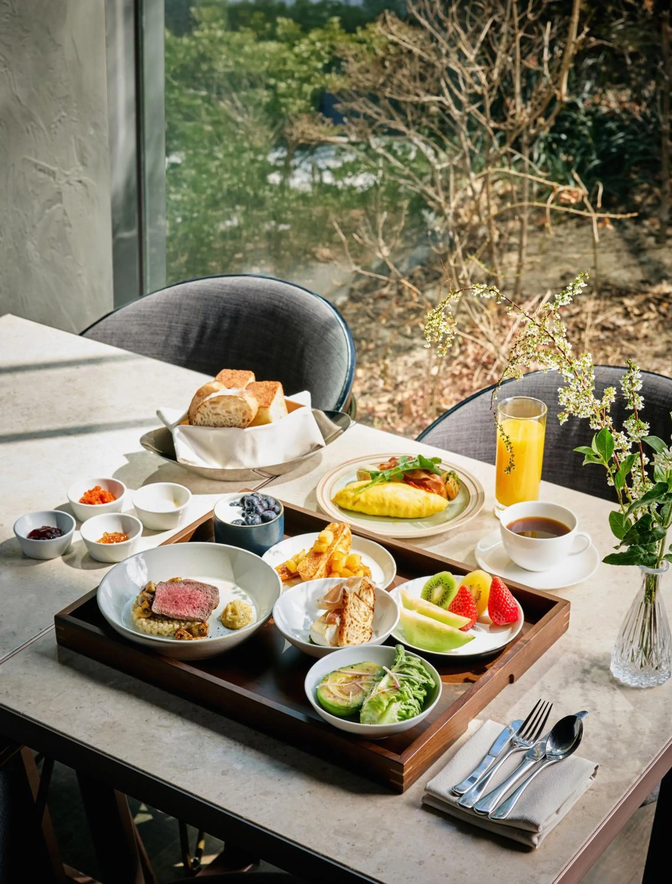 Breakfast in Banyan Tree Club & Spa Seoul