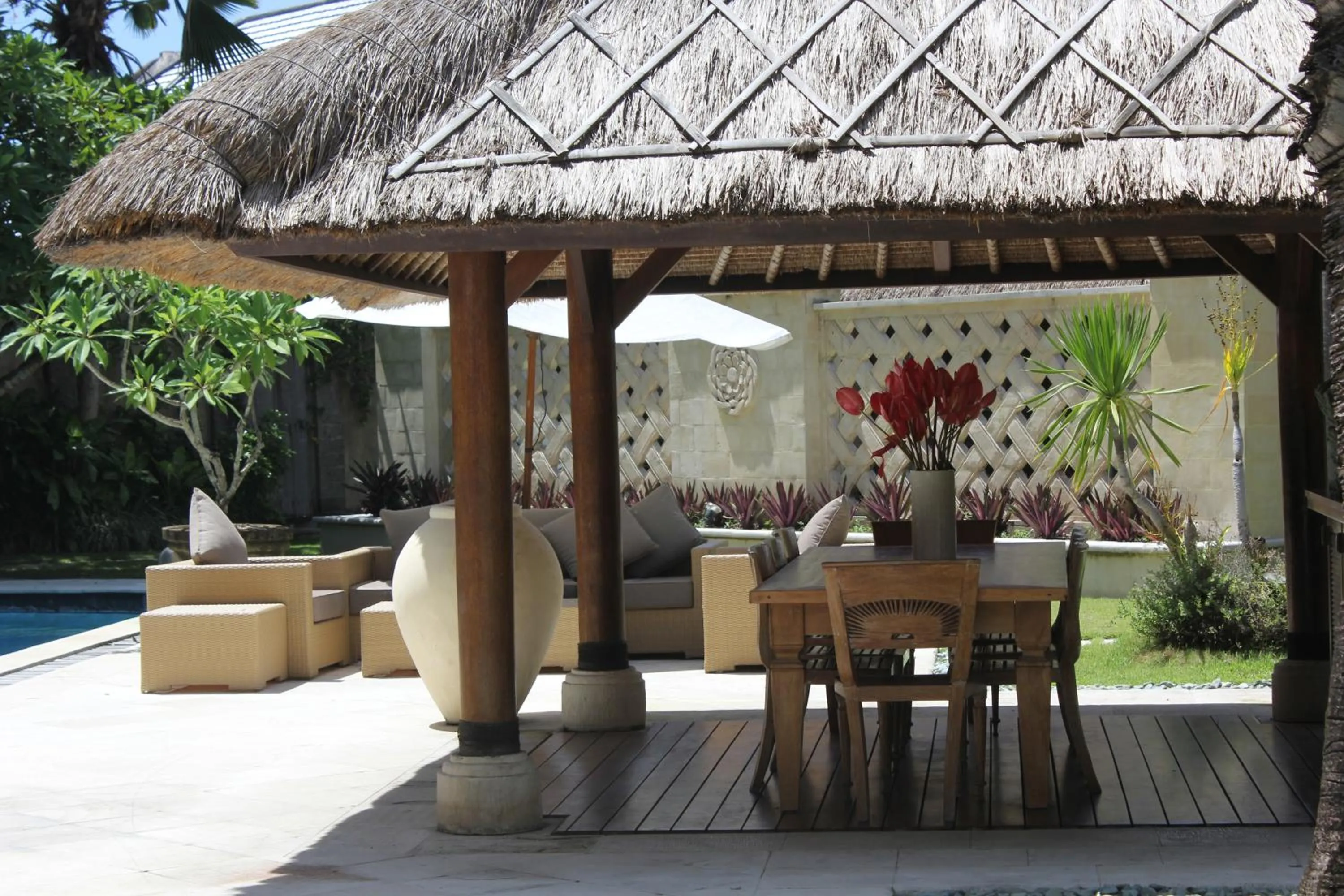BBQ facilities in Sienna Villas Seminyak