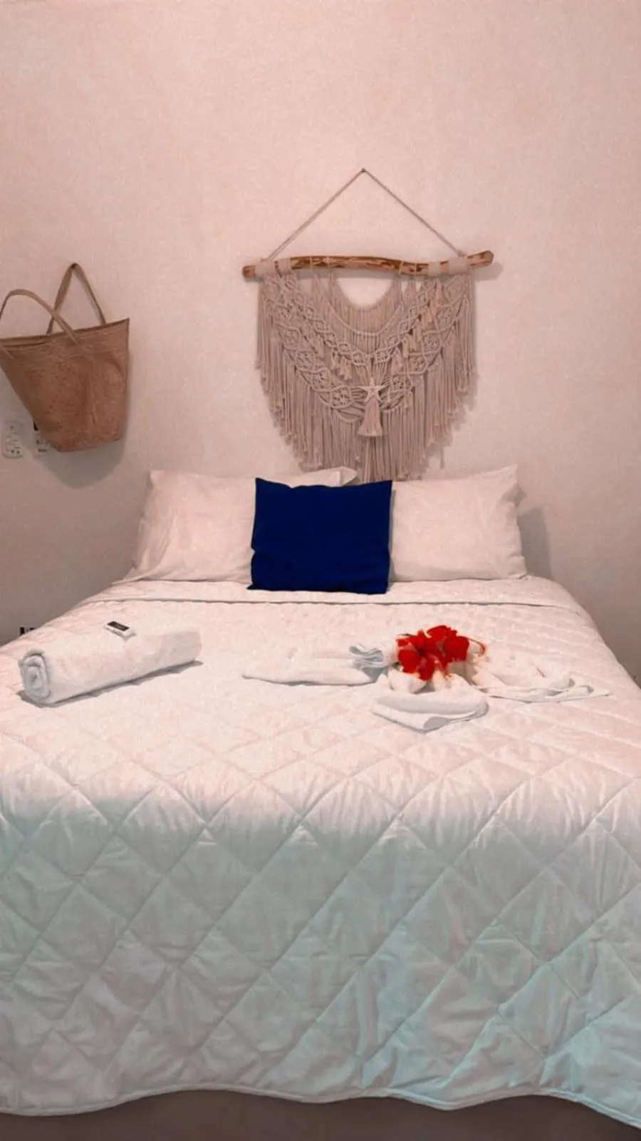 Bed in Pousada Corais Do Sul