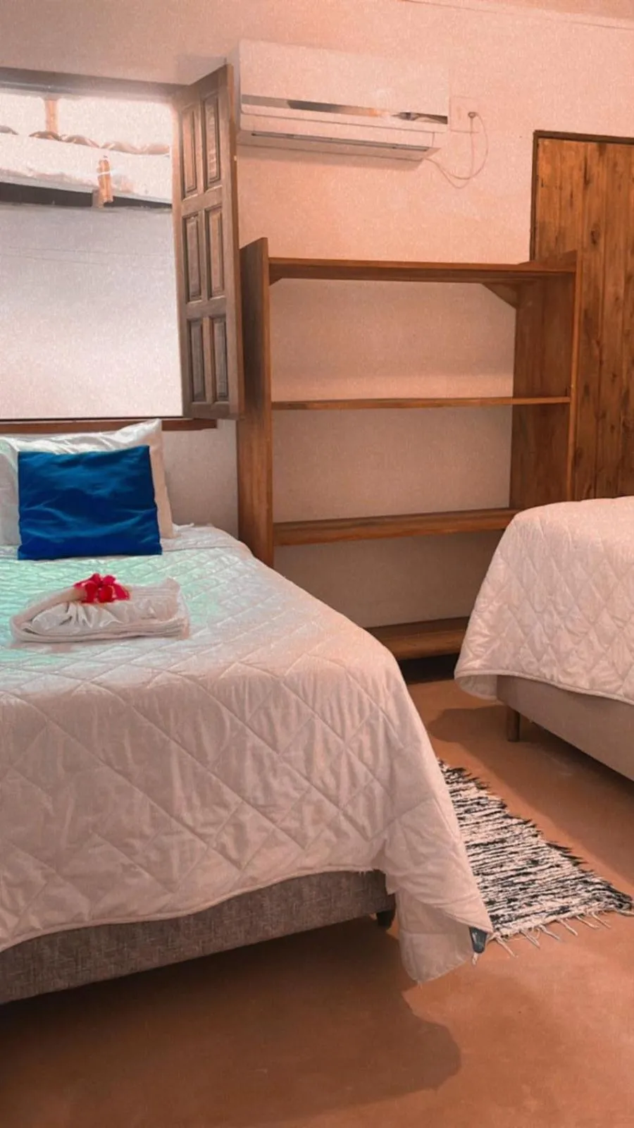 Bed in Pousada Corais Do Sul