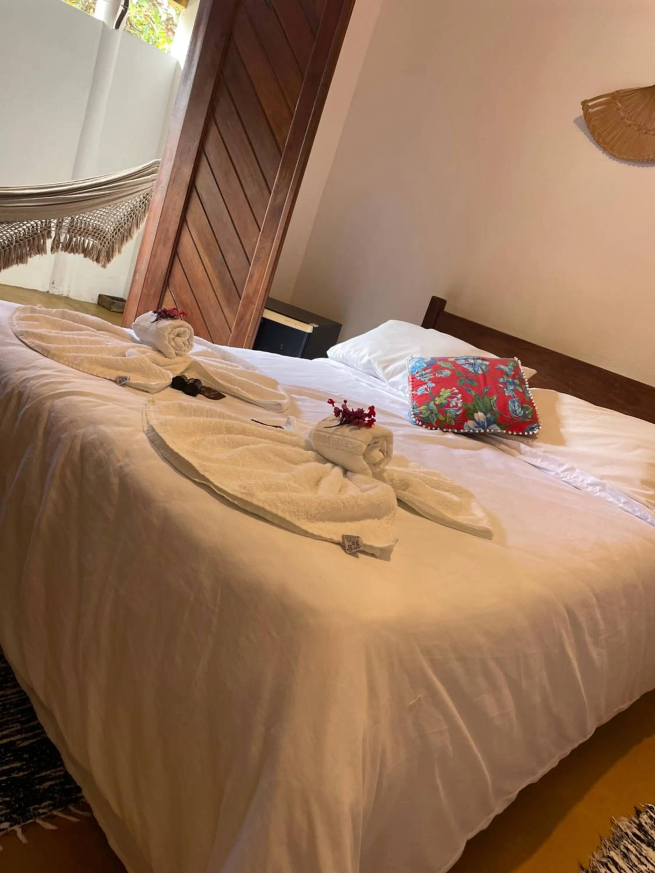Bed in Pousada Corais Do Sul