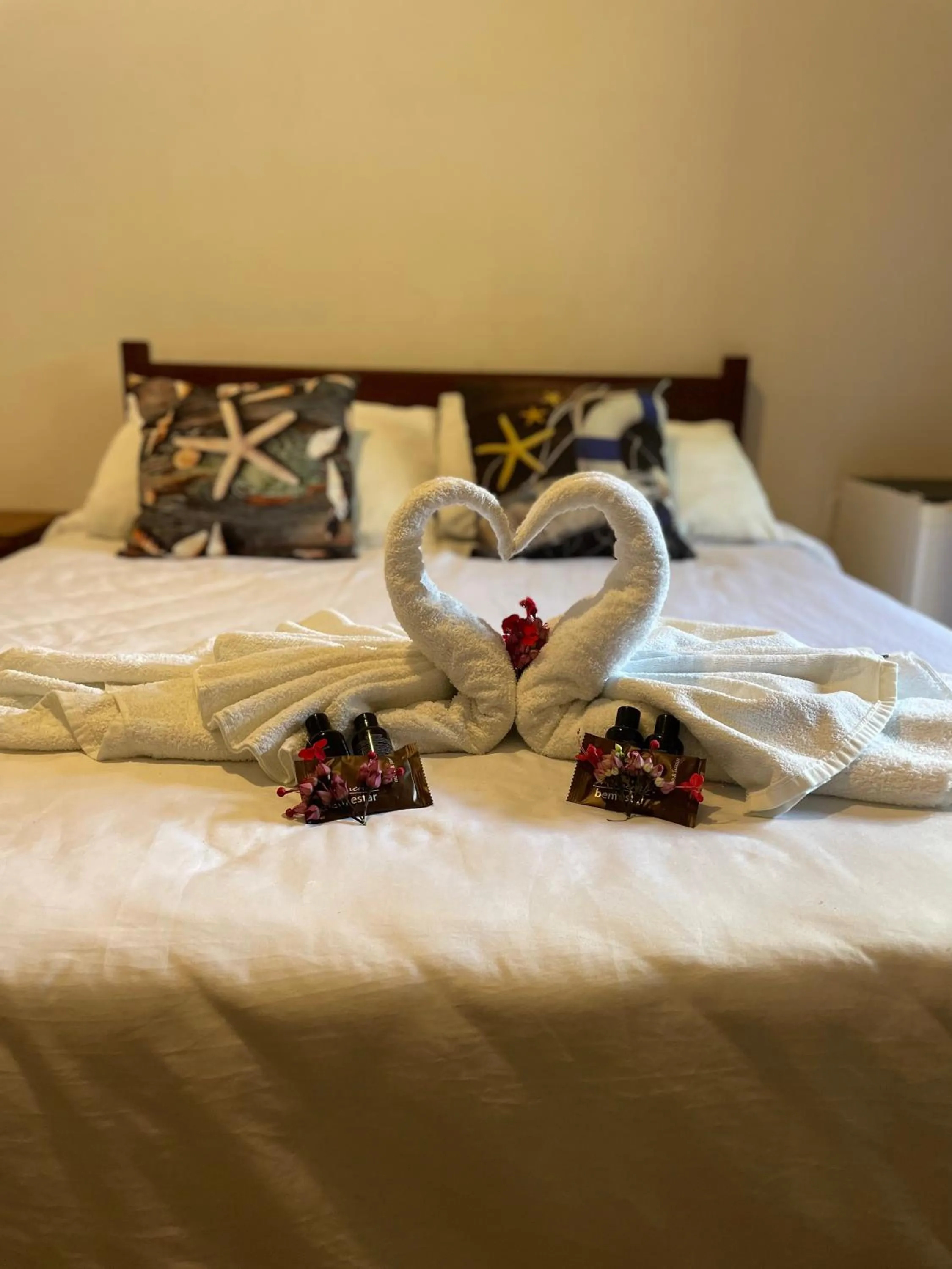 Bed in Pousada Corais Do Sul