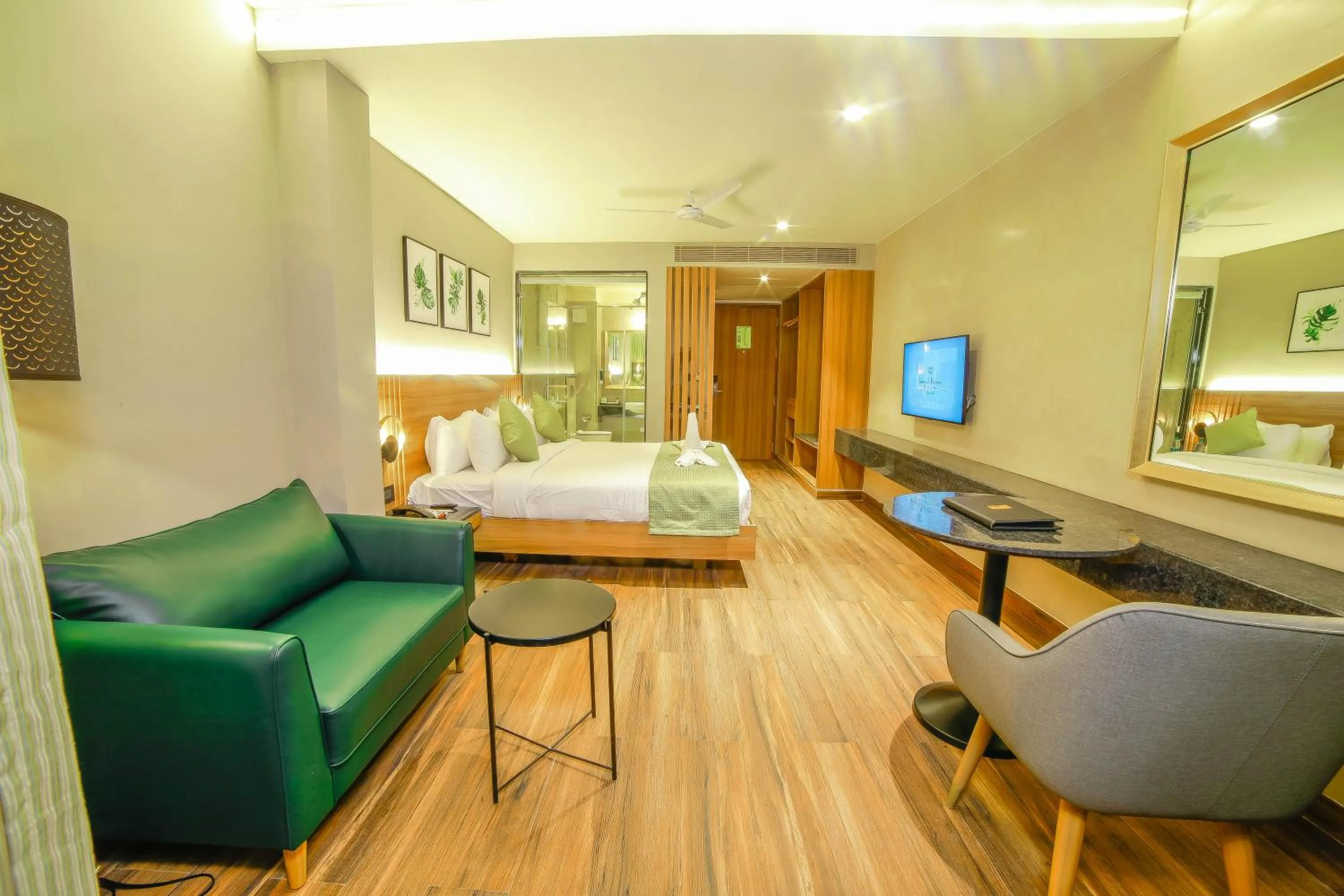 Bed in Grand Palace Hotel & Spa