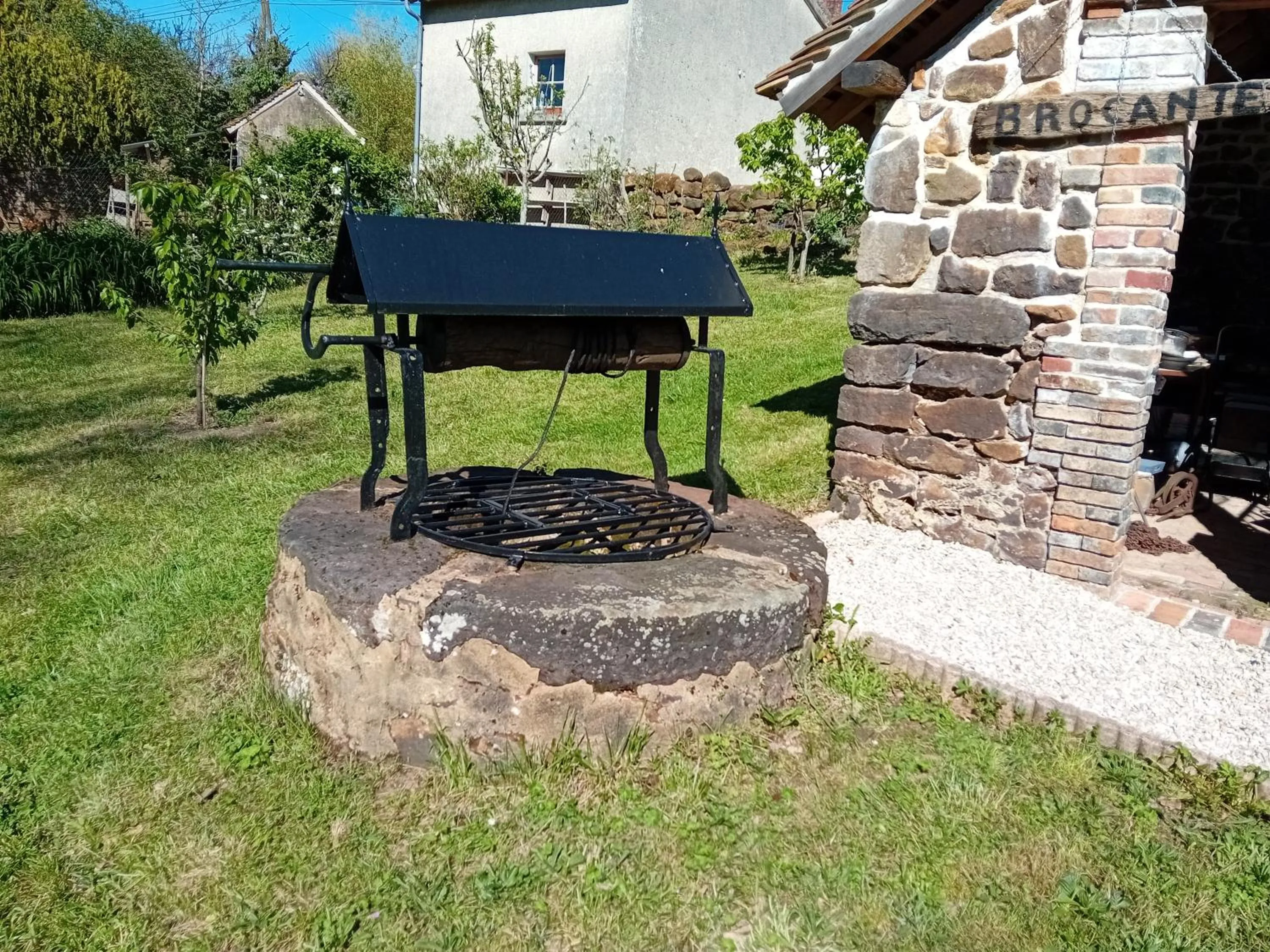 Garden view in La Treille