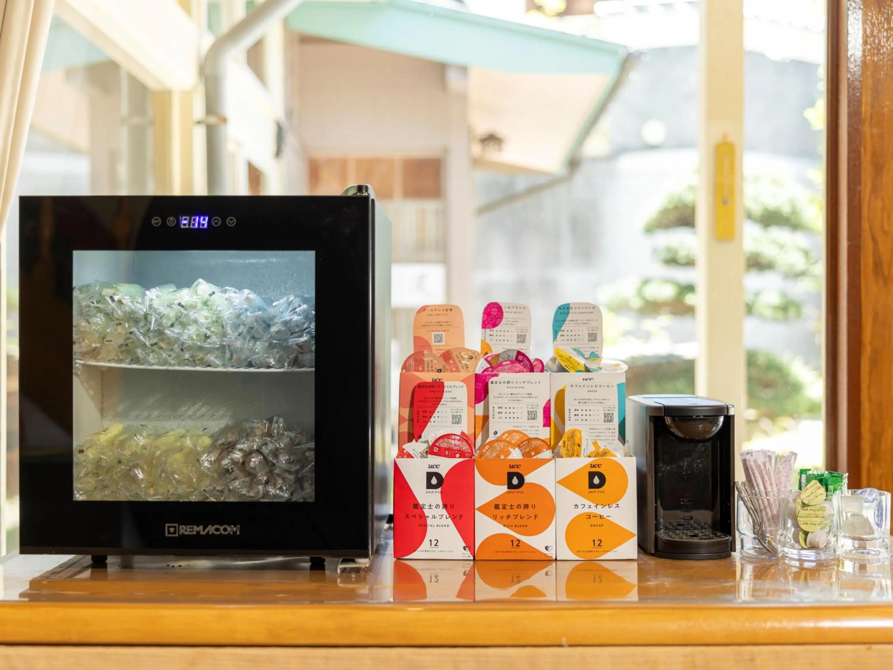 Coffee/tea facilities in くさつのお宿 清重館 Kiyoshigekan 素泊りの宿