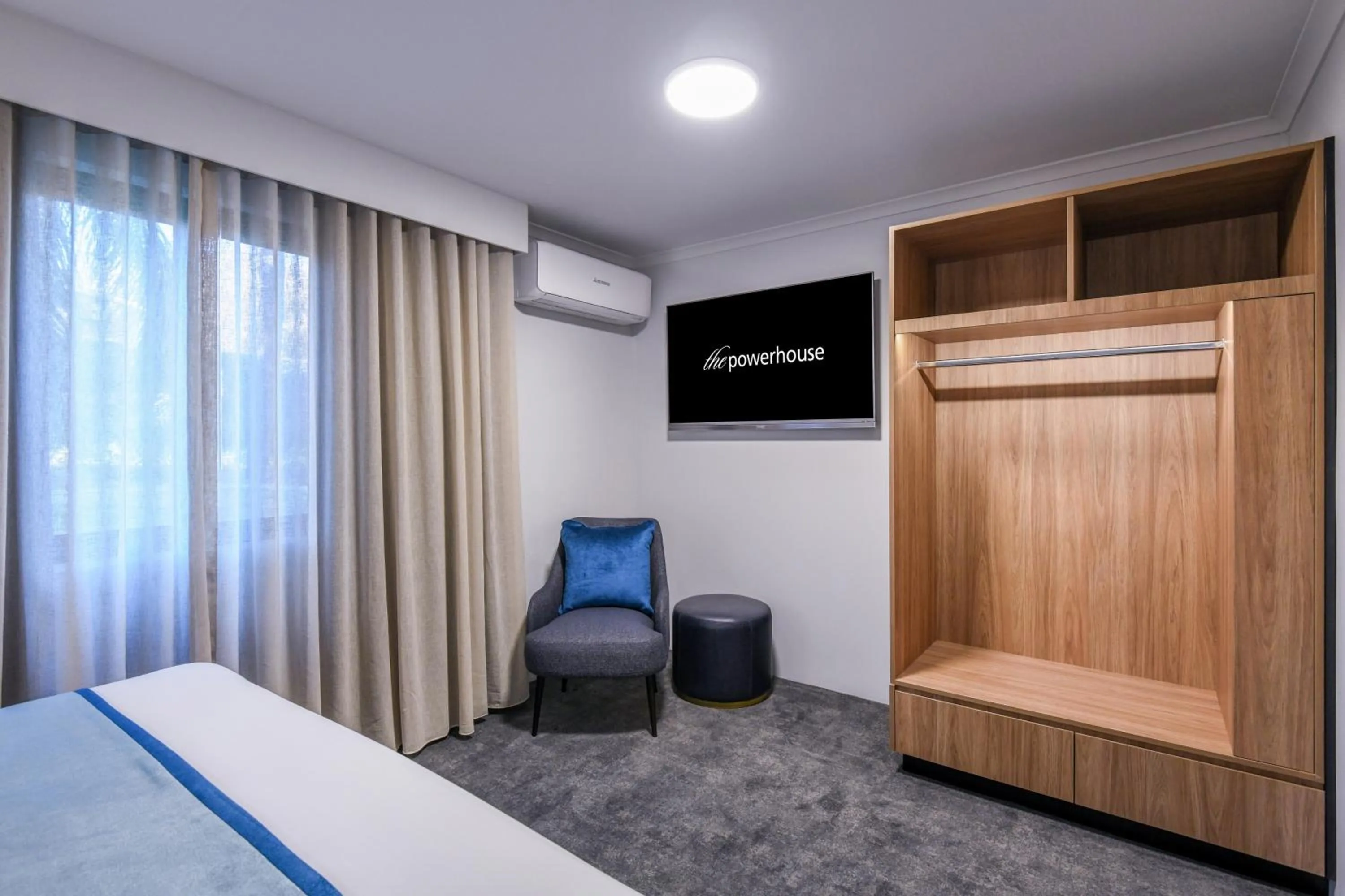 Bedroom, Bed in Powerhouse Hotel Tamworth by Rydges