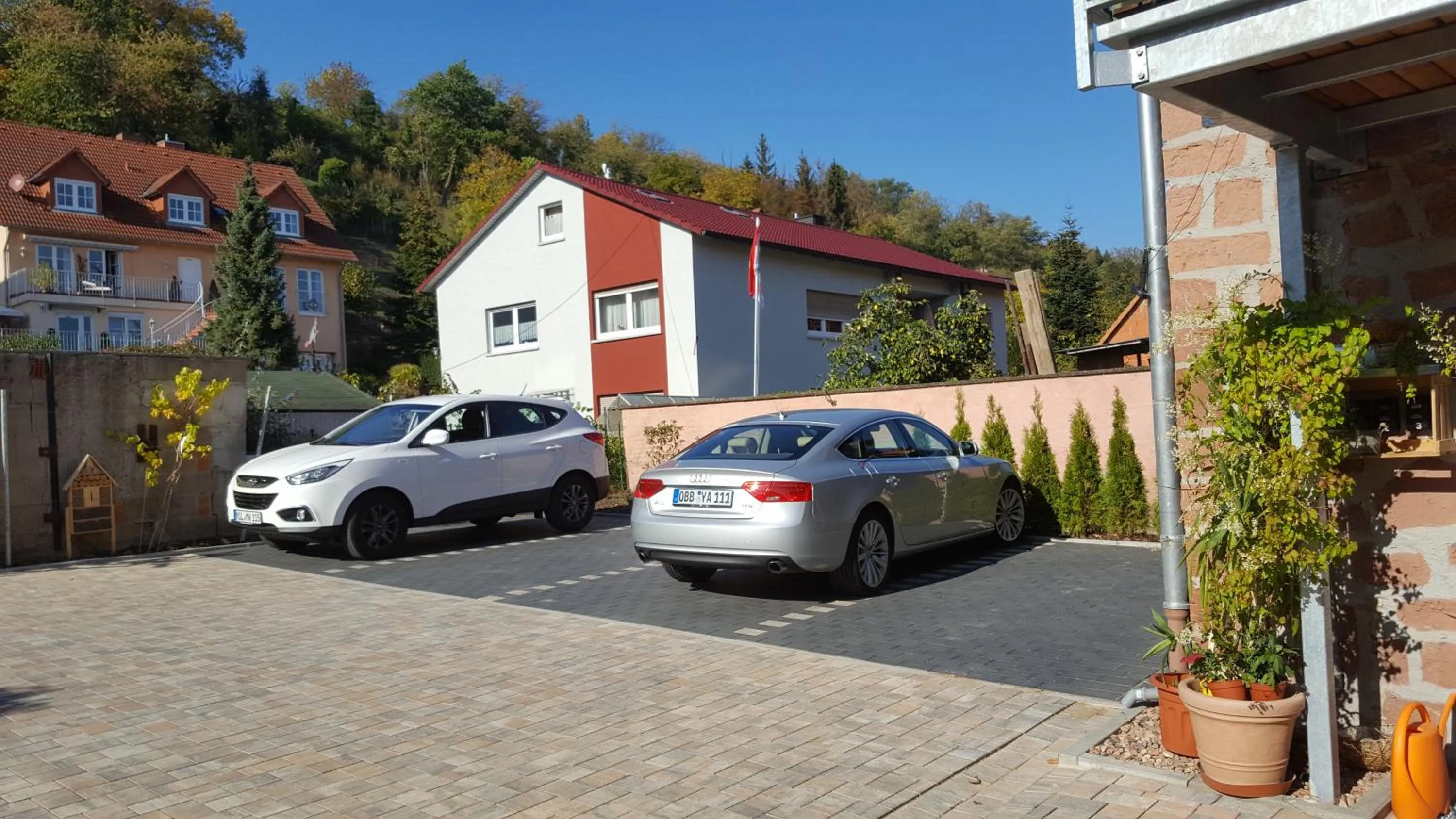 Parking in Villa Renatus