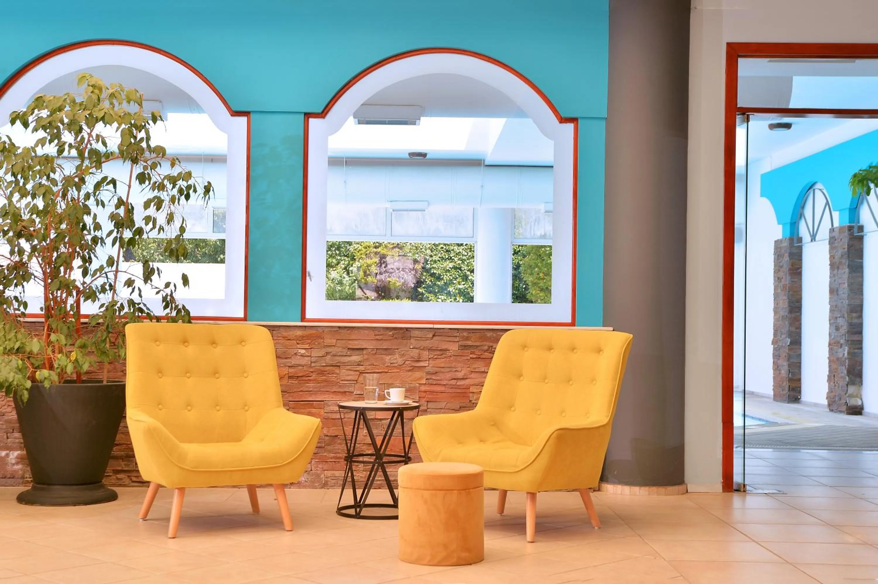 Living room in Hotel Kalloni