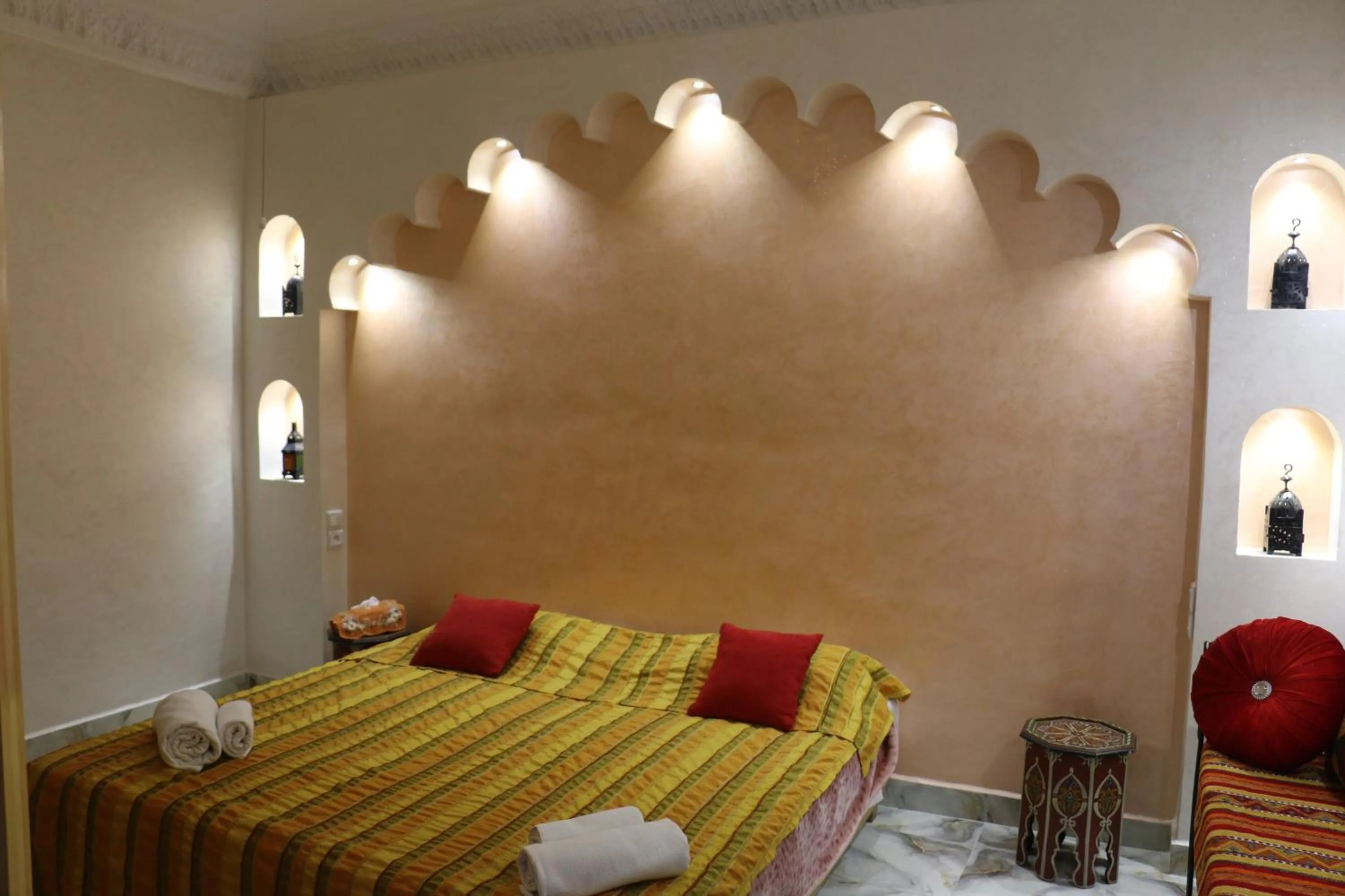 Photo of the whole room, Bed in Riad Les Chtis D'Agadir