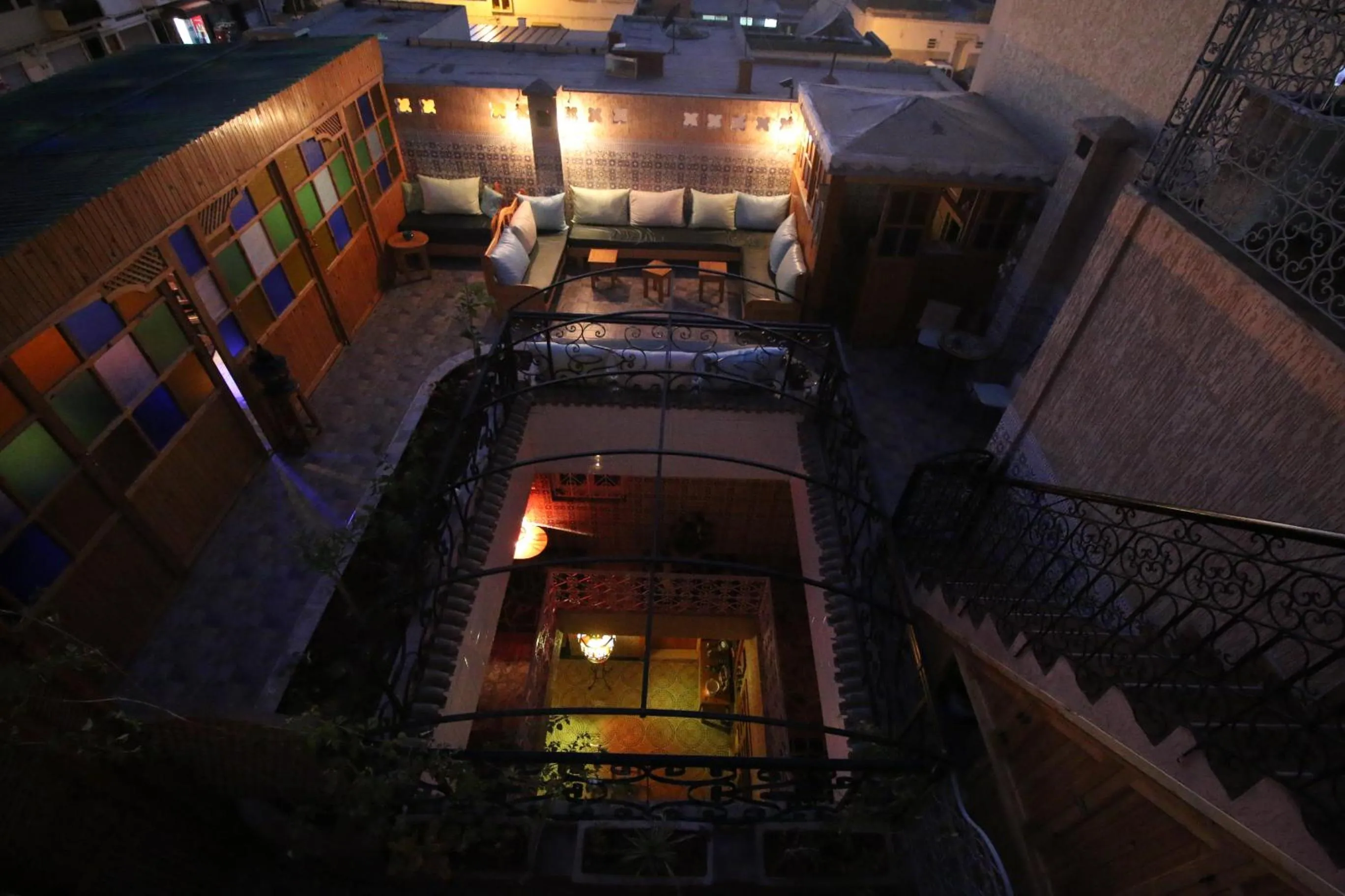 Balcony/Terrace in Riad Les Chtis D'Agadir