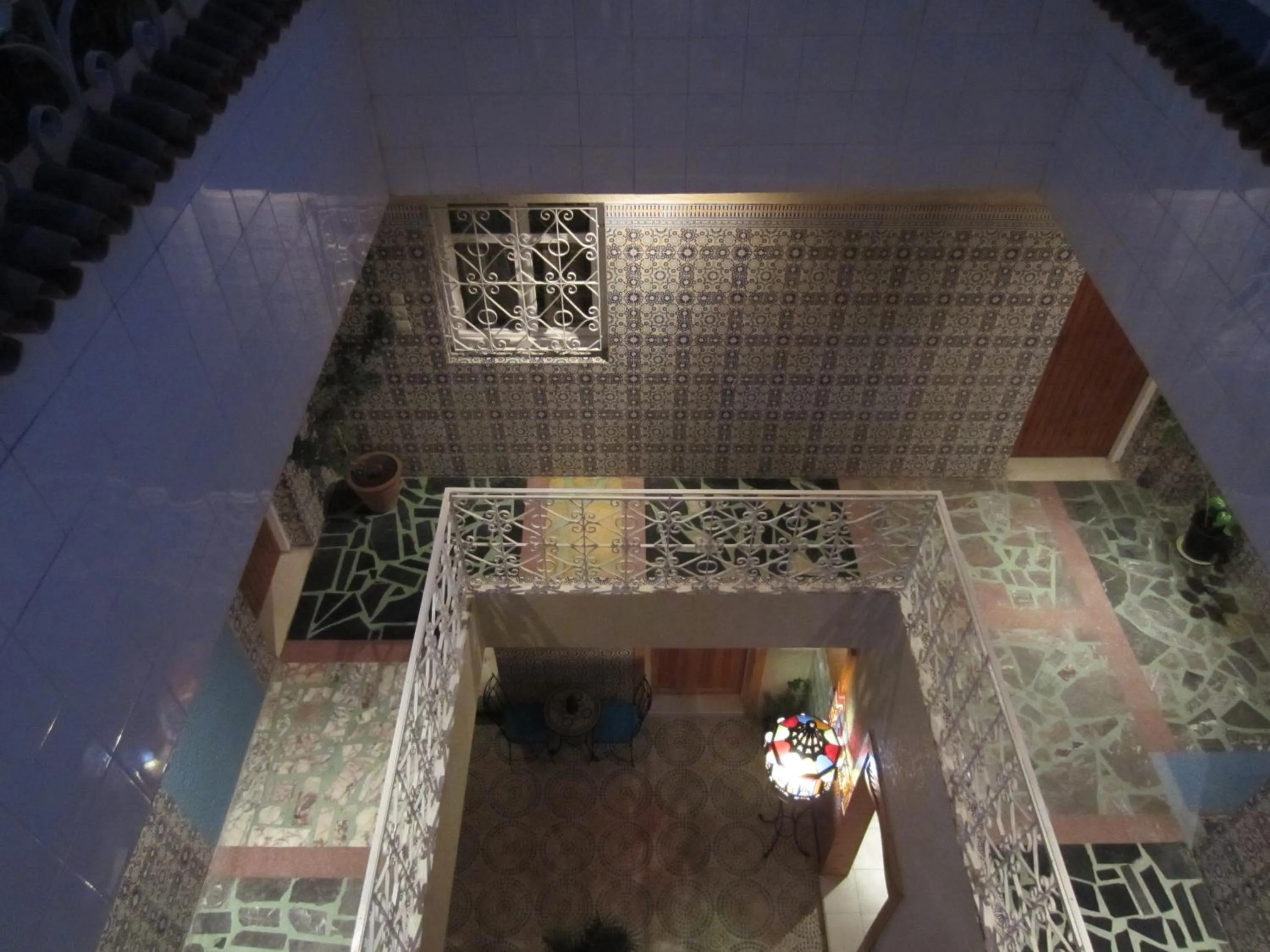 Bird's eye view in Riad Les Chtis D'Agadir