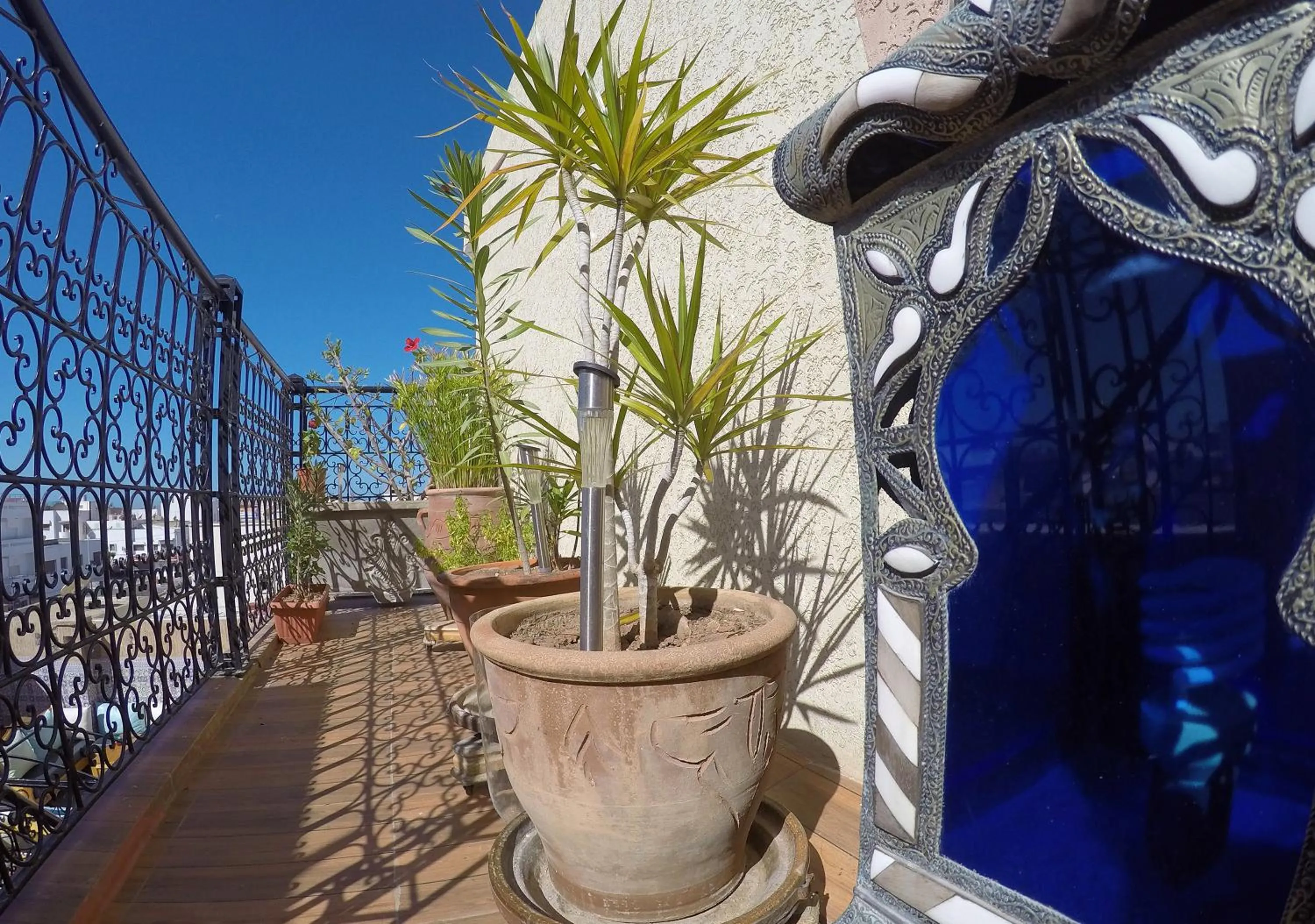 Balcony/Terrace in Riad Les Chtis D'Agadir