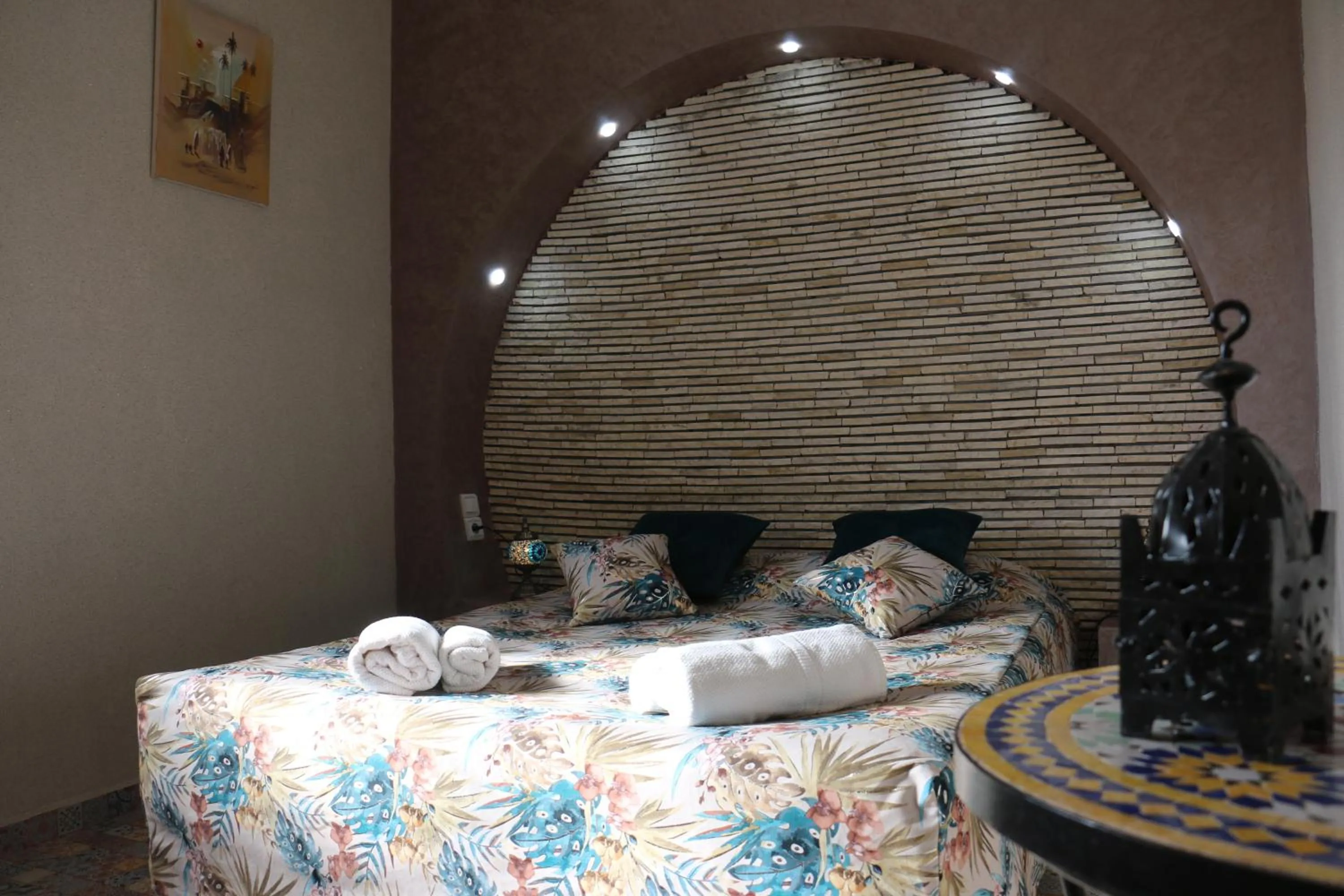 Photo of the whole room, Bed in Riad Les Chtis D'Agadir