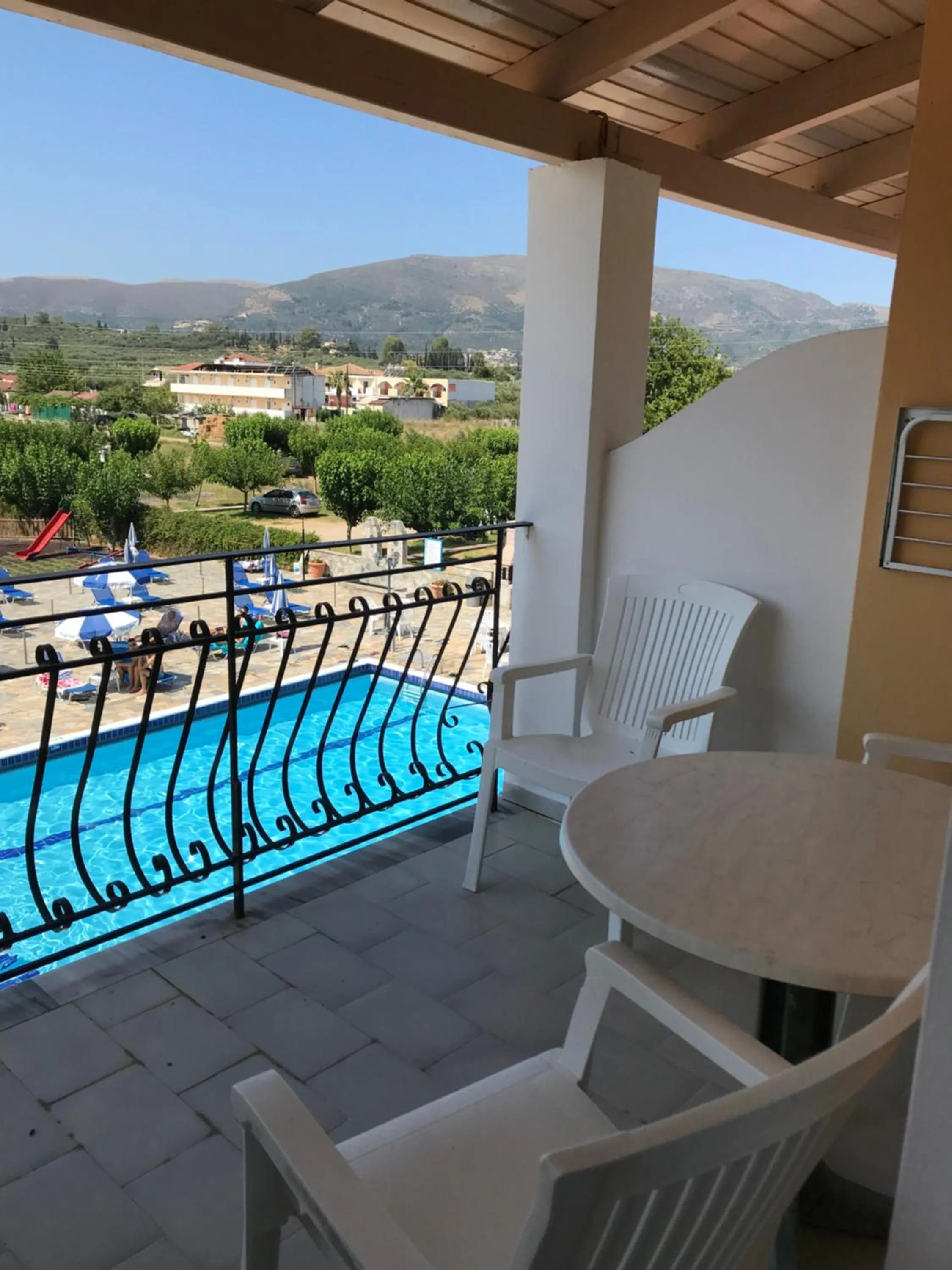 Balcony/Terrace in Village Inn Studios & Family Apartments