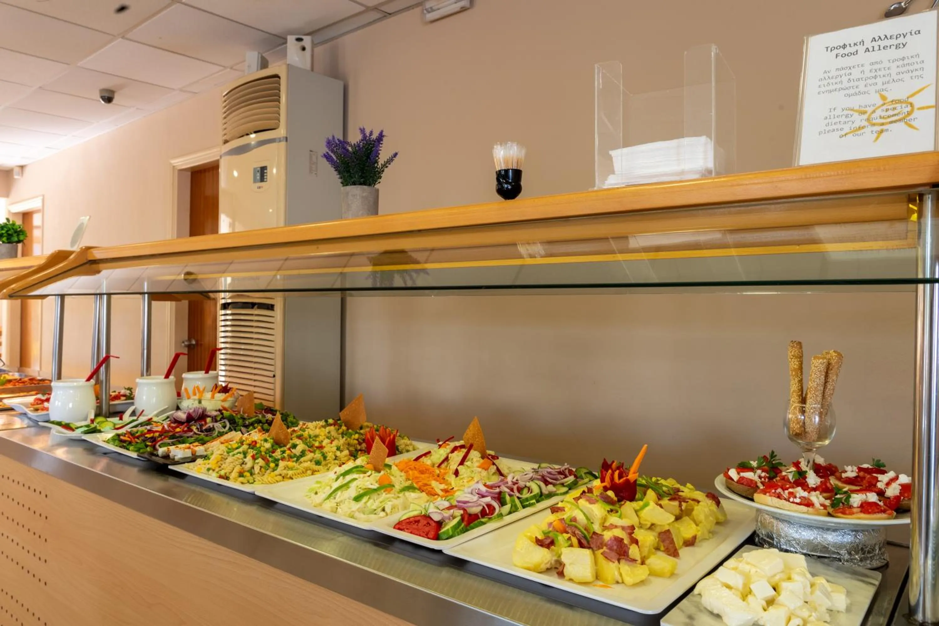 Dinner in Village Inn Studios & Family Apartments