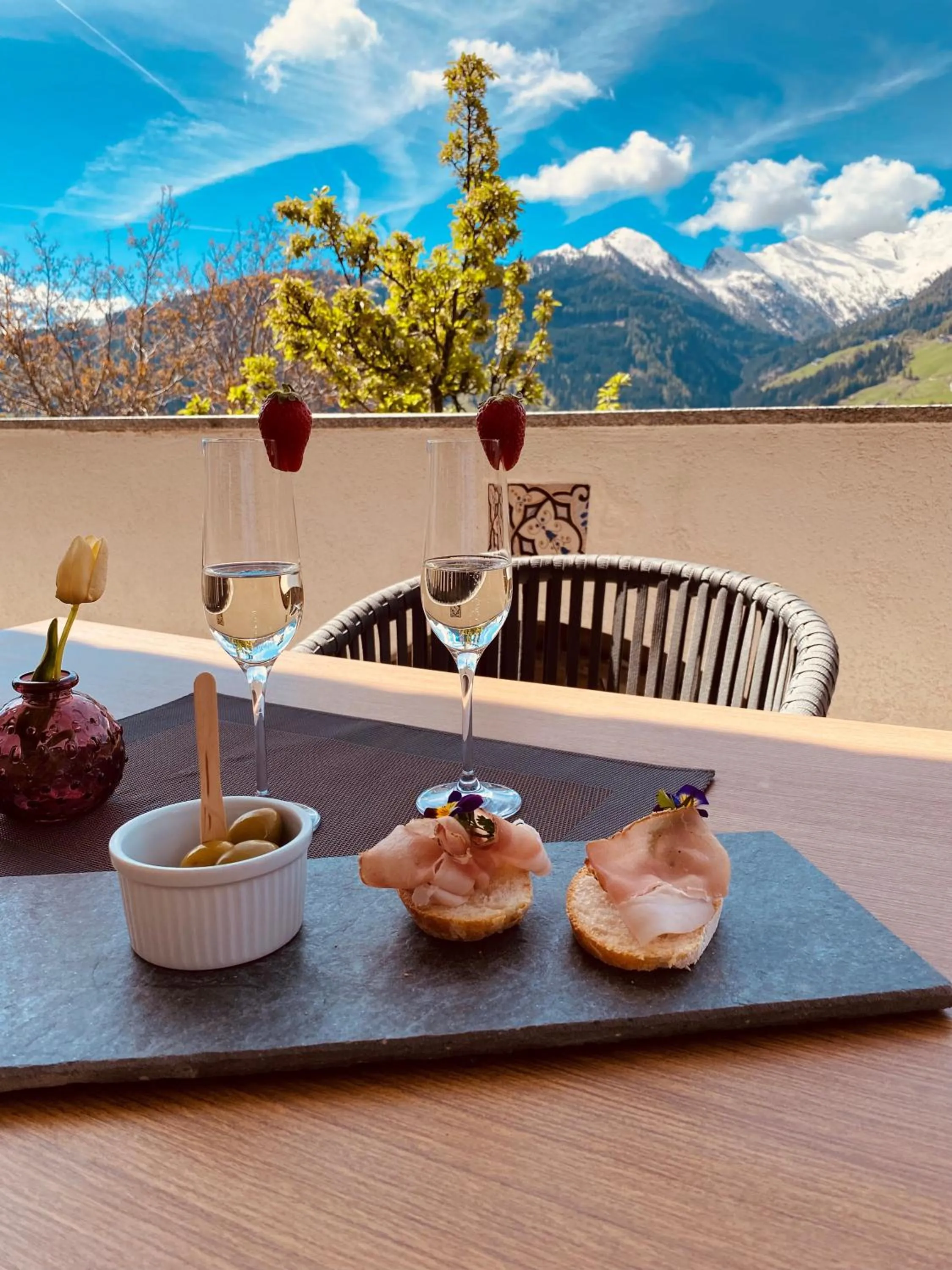 Food and drinks in Hotel Alpenland