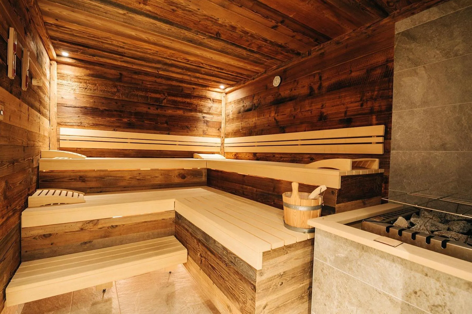 Sauna in Hotel Alpenland
