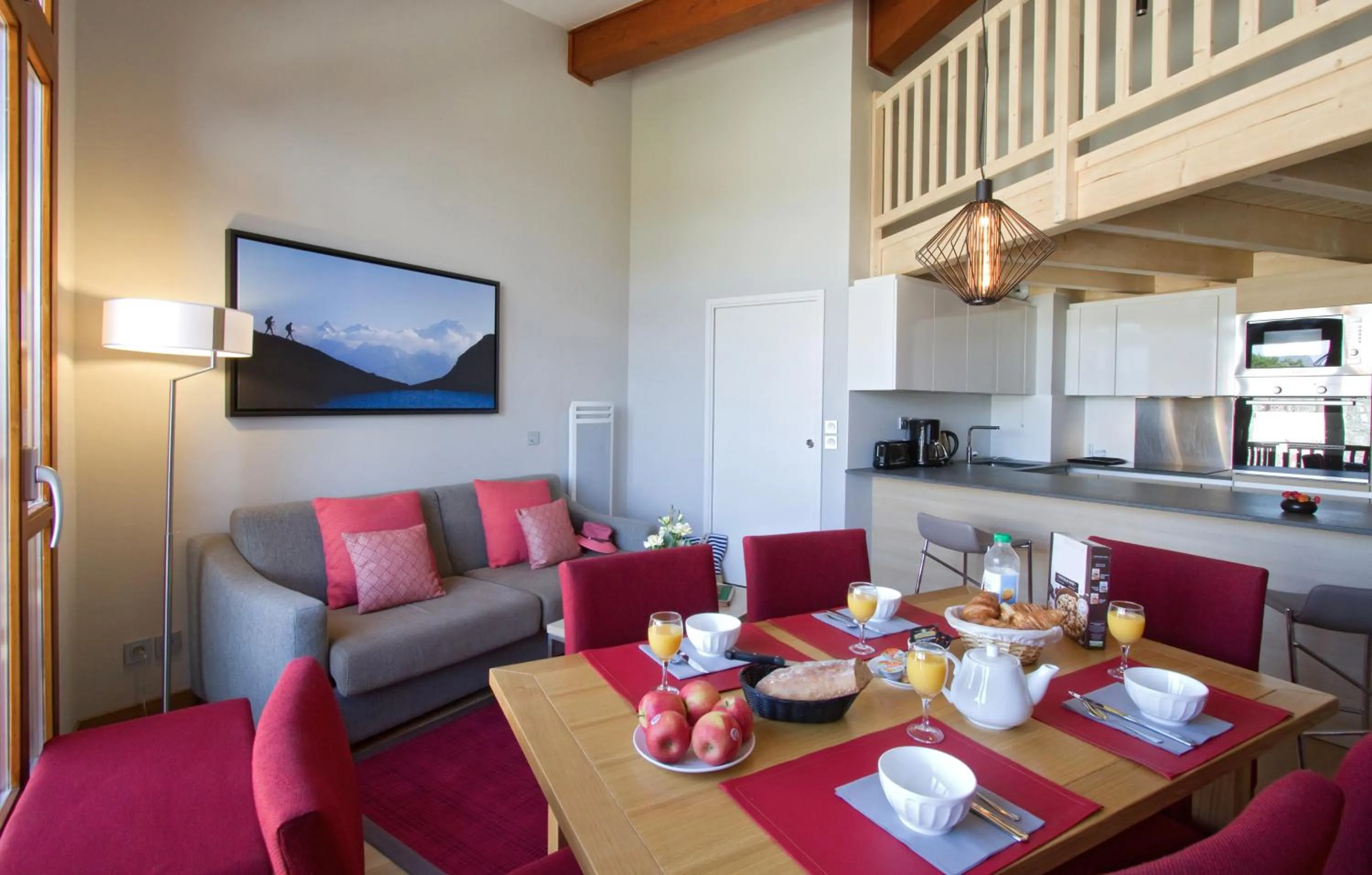 Kitchen or kitchenette in Résidence Odalys Edenarc