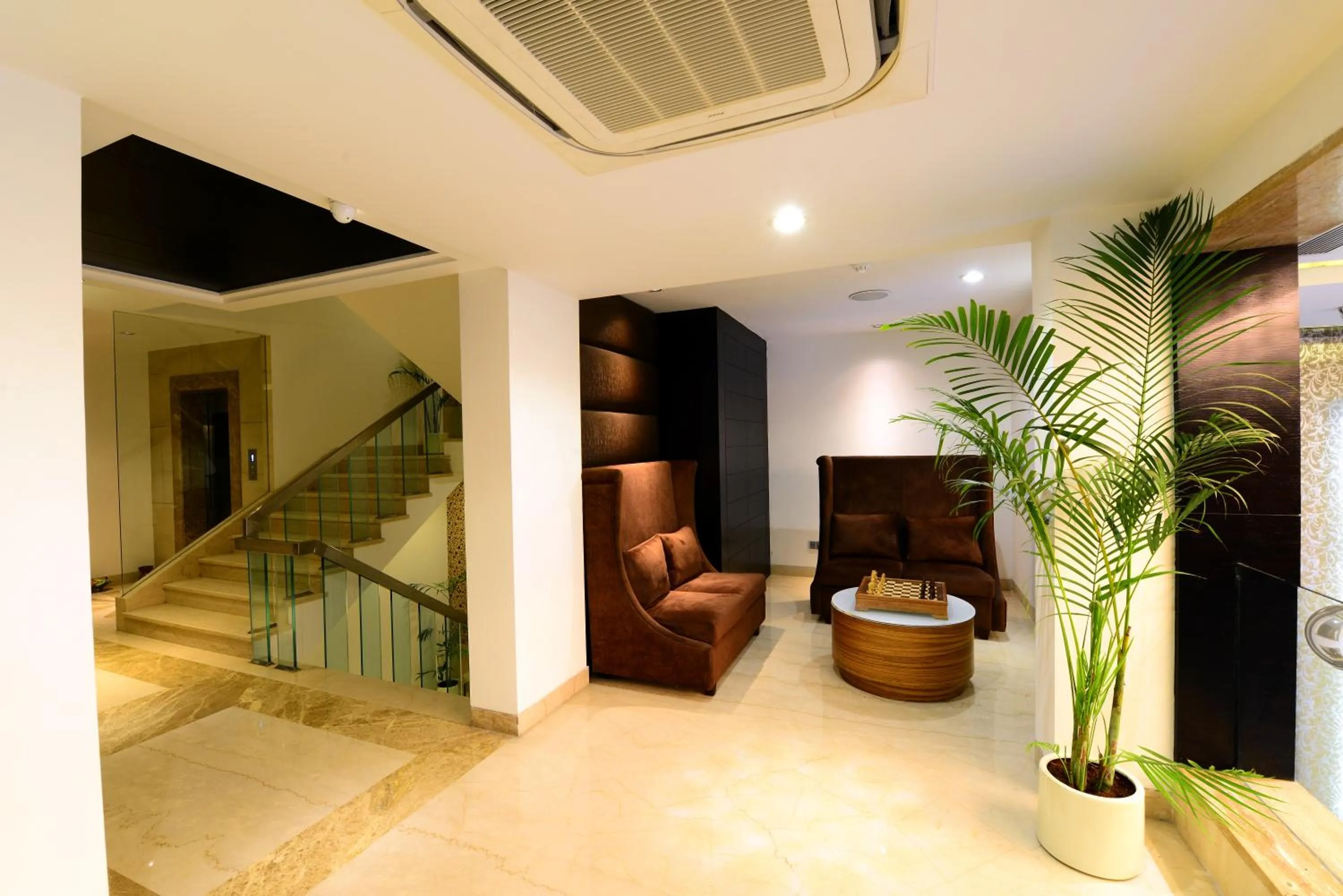 Seating area in Hotel City Star - Free Airport Pickup