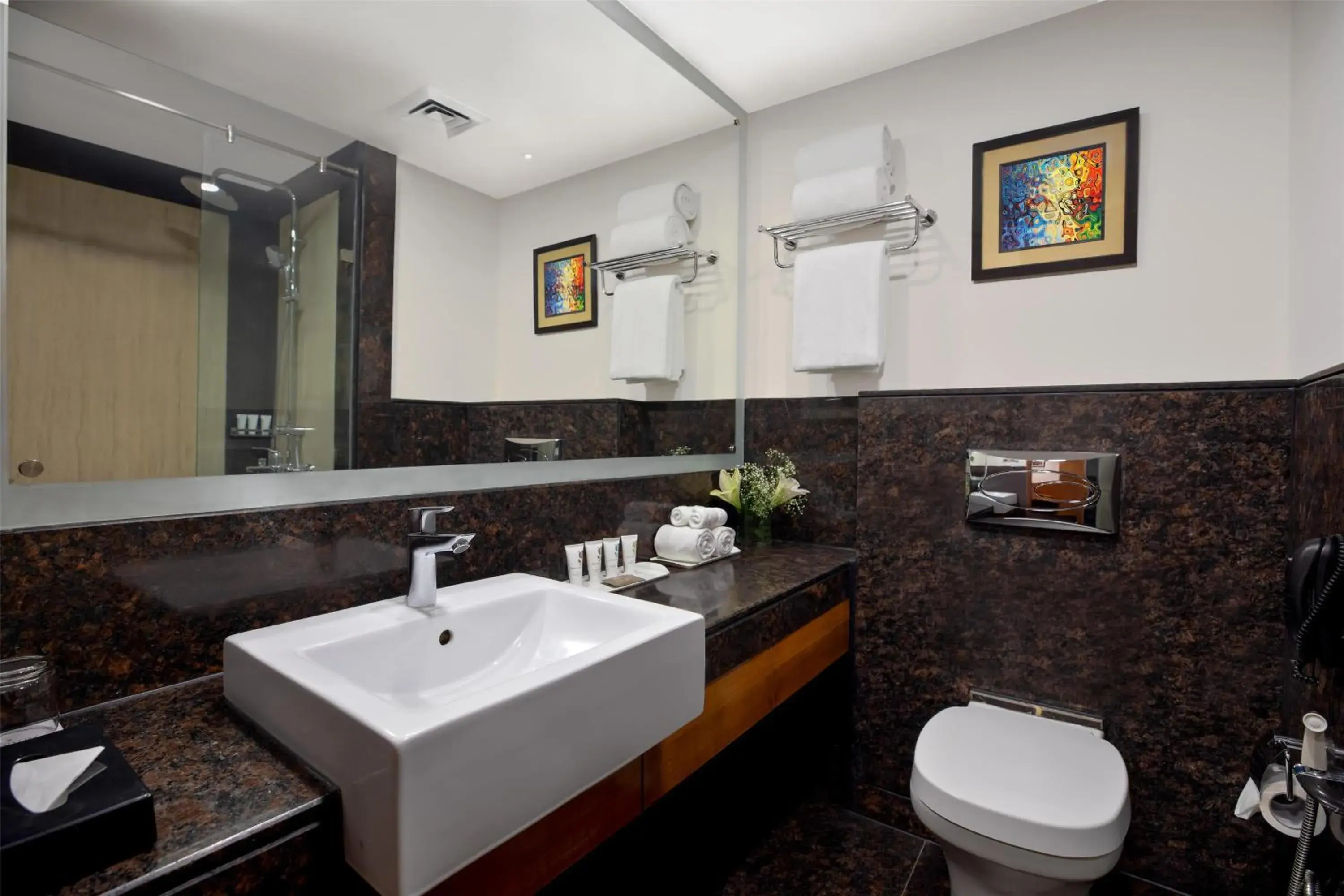 Bathroom in Country Inn & Suites by Radisson, Gurugram Sector 12 Bathroom in Country Inn & Suites by Radisson, Gurugram Sector 12