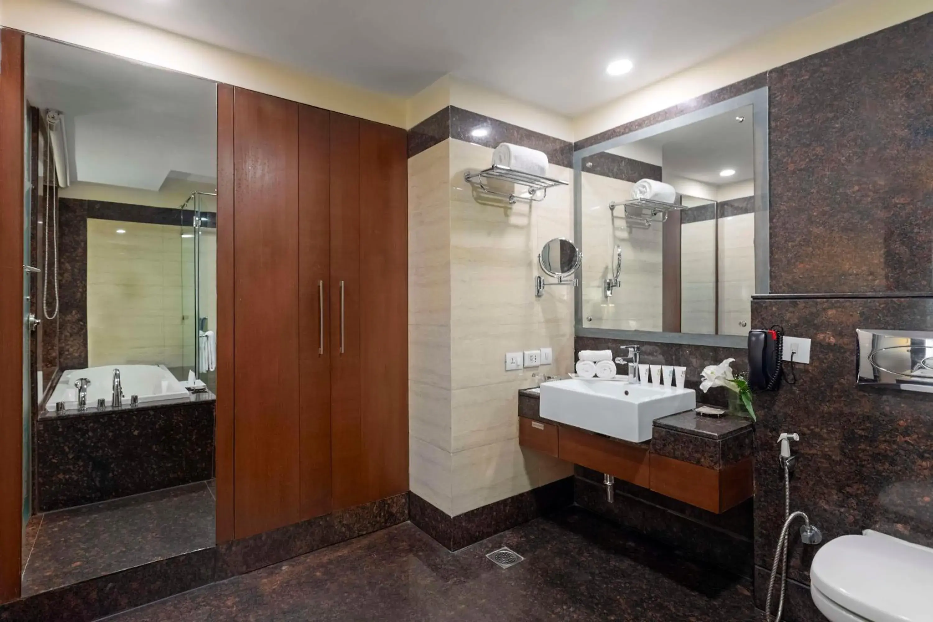 Bathroom in Country Inn & Suites by Radisson, Gurugram Sector 12 Bathroom in Country Inn & Suites by Radisson, Gurugram Sector 12