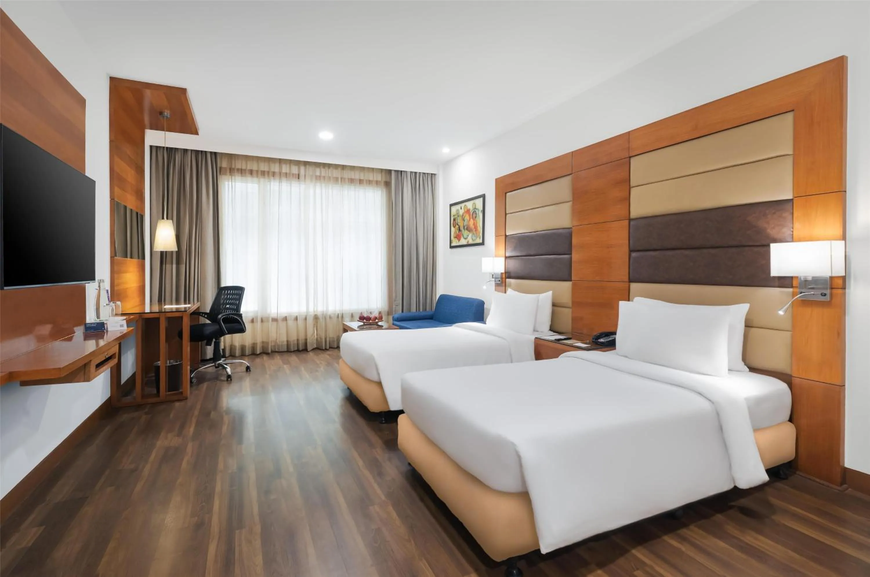 Bedroom, Bed in Country Inn & Suites by Radisson, Gurugram Sector 12