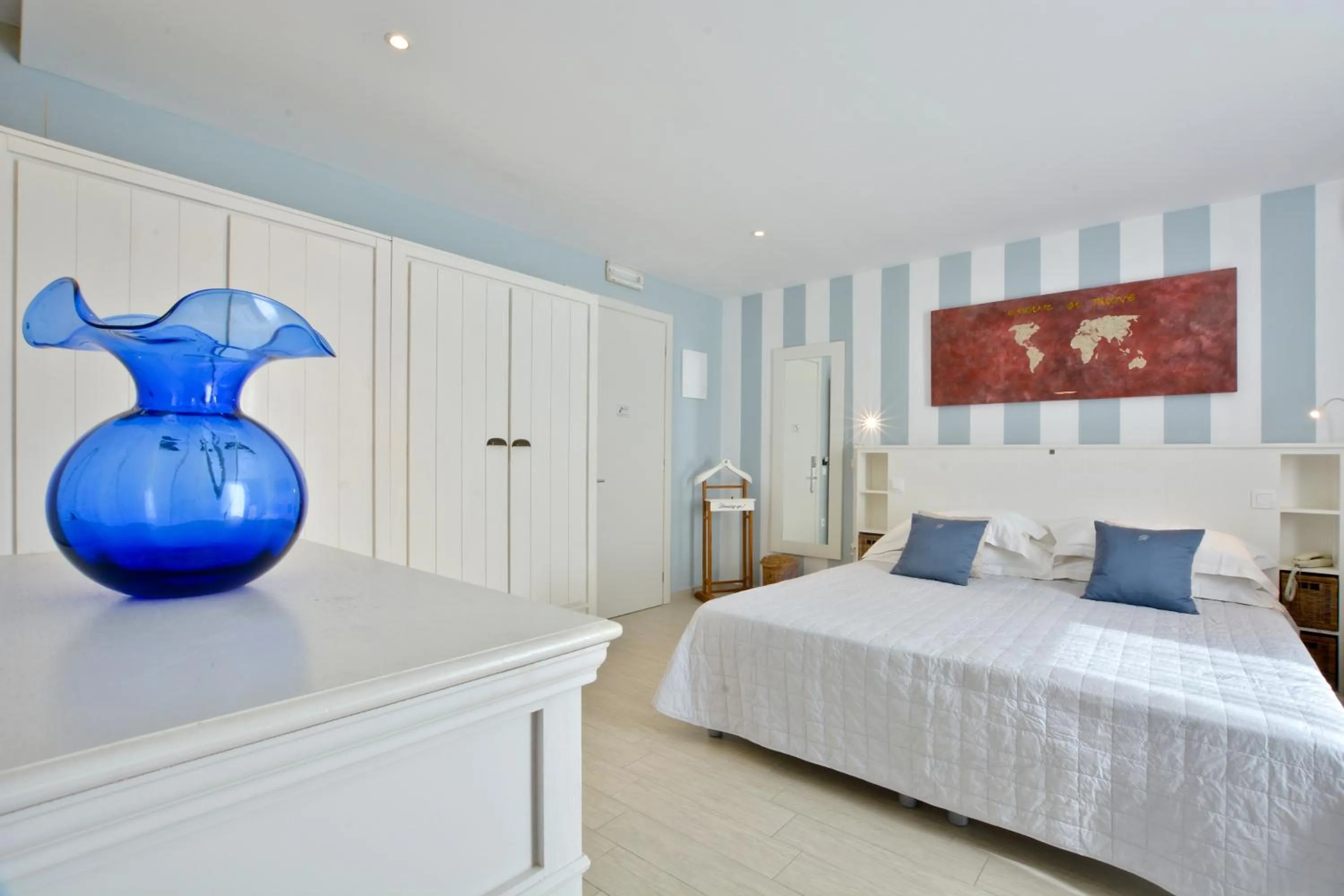 Bed in Sidari Beach Hotel