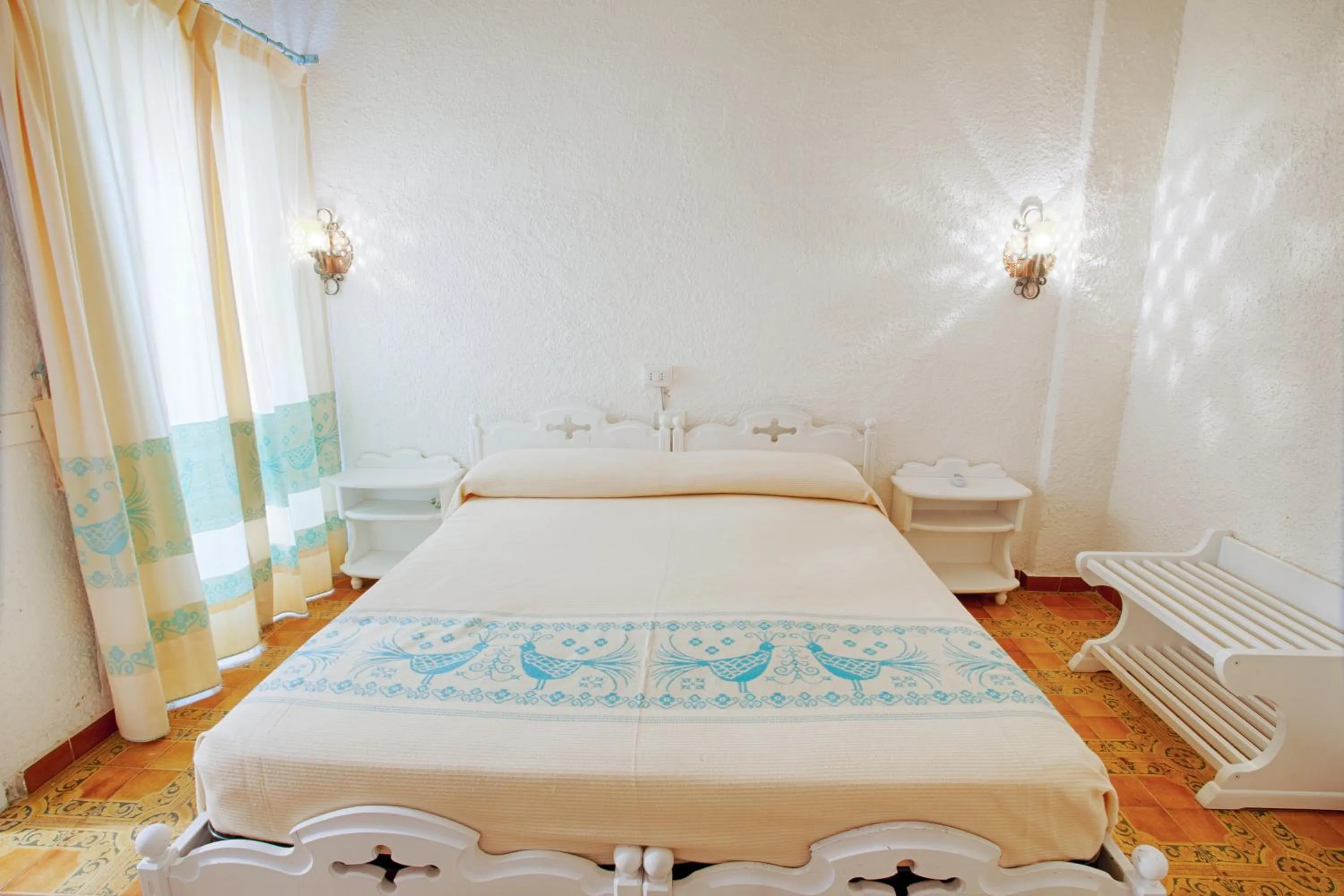 Bed in Hotel Al Faro