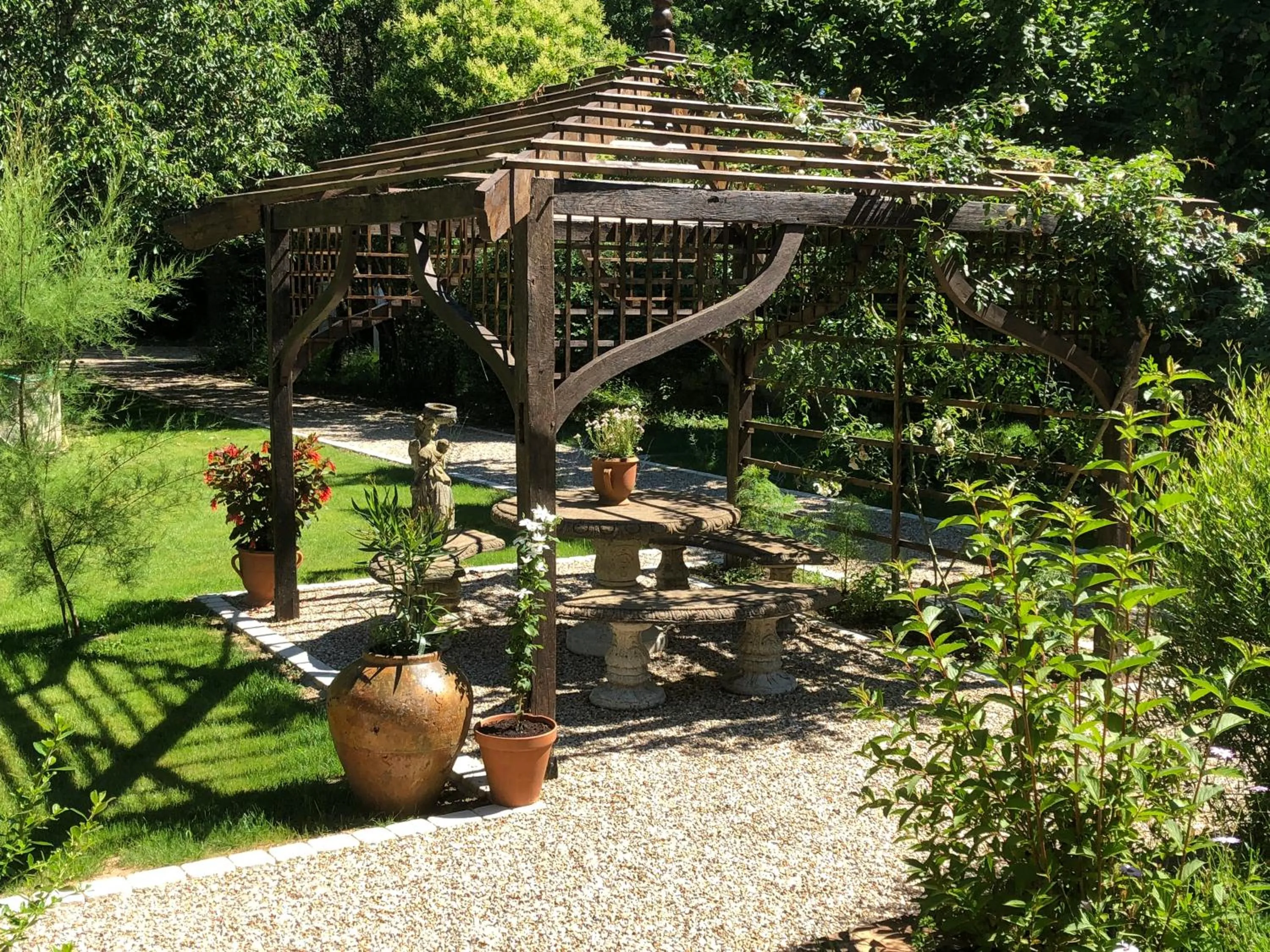 Garden in Domaine des Monges