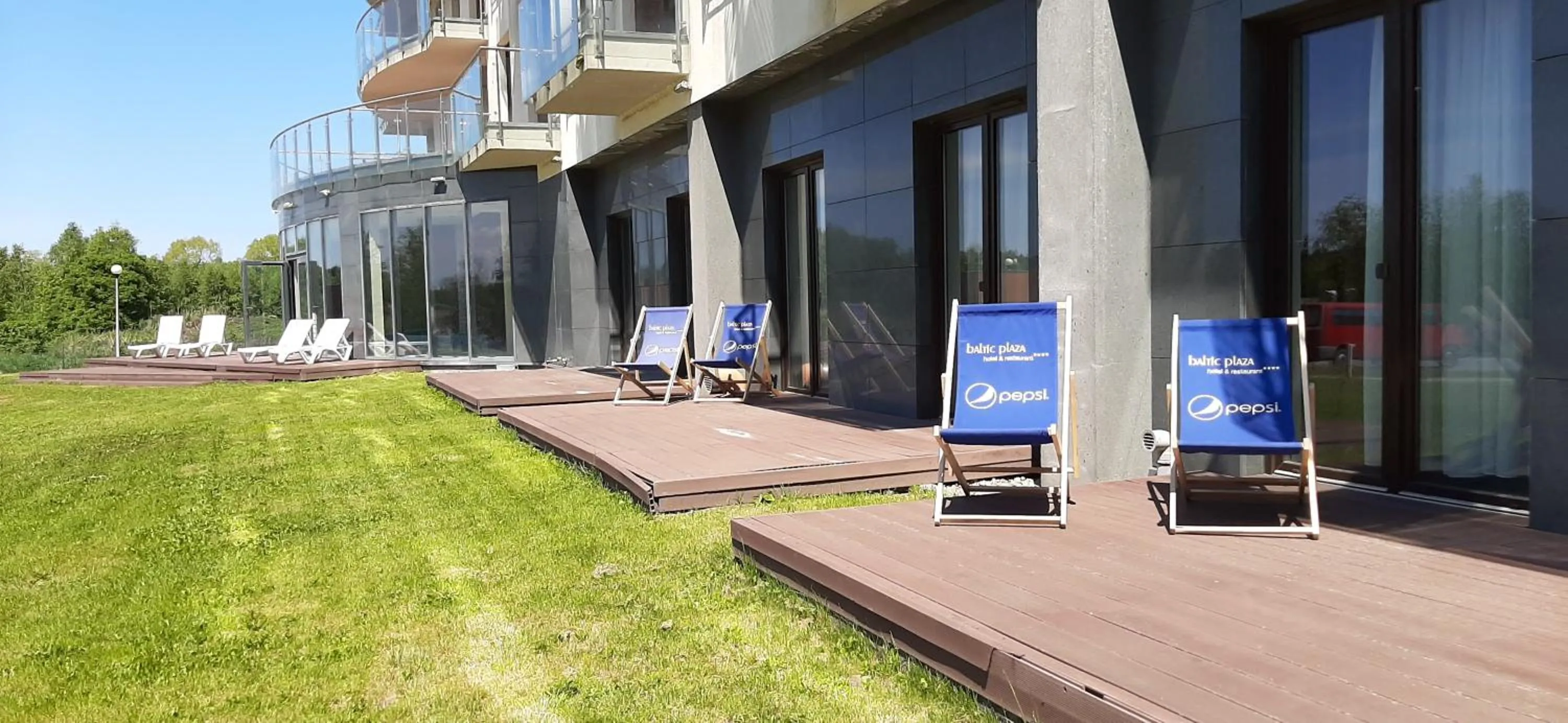 Patio in Baltic Plaza Hotel Medi Spa