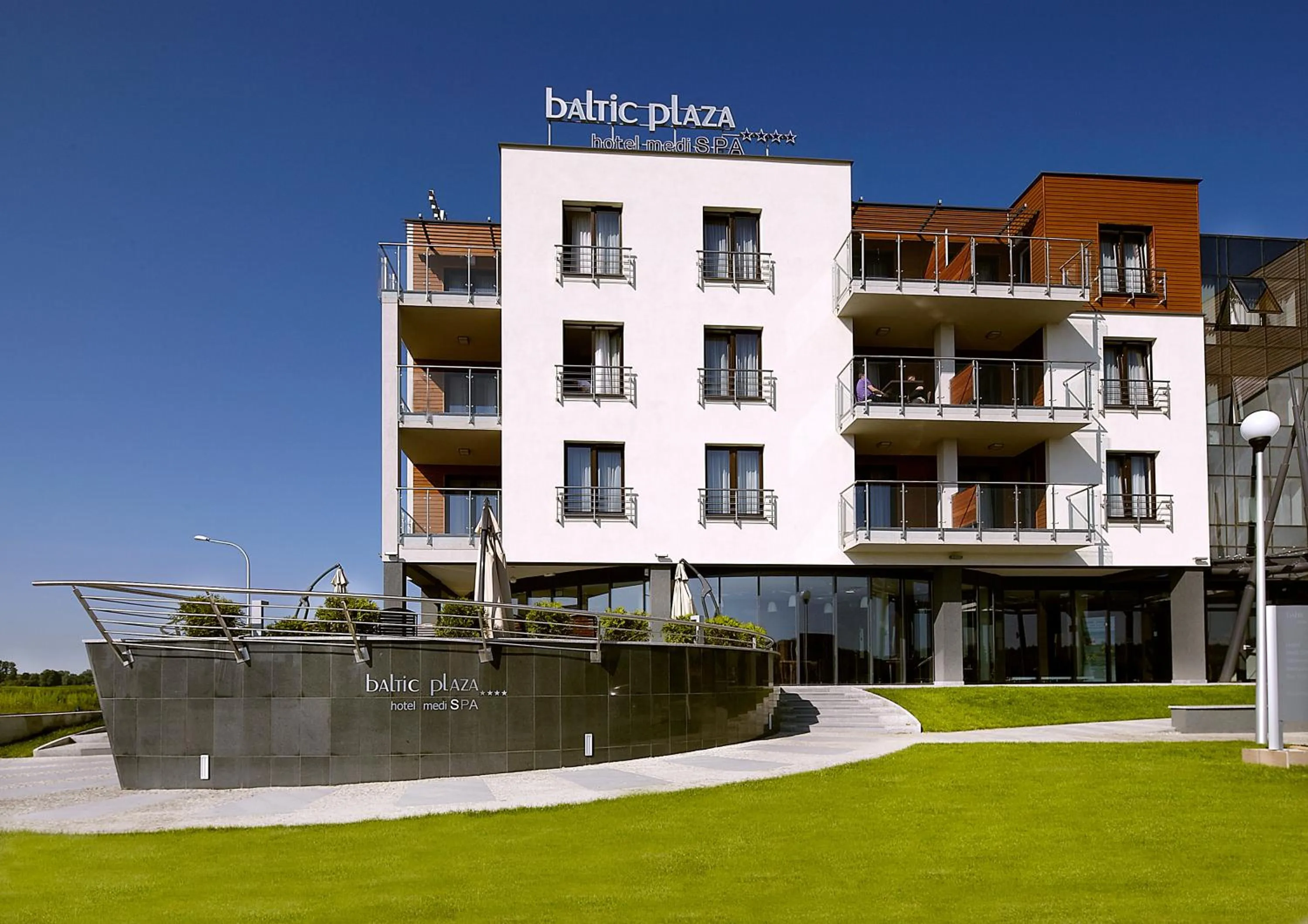 Property building in Baltic Plaza Hotel Medi Spa