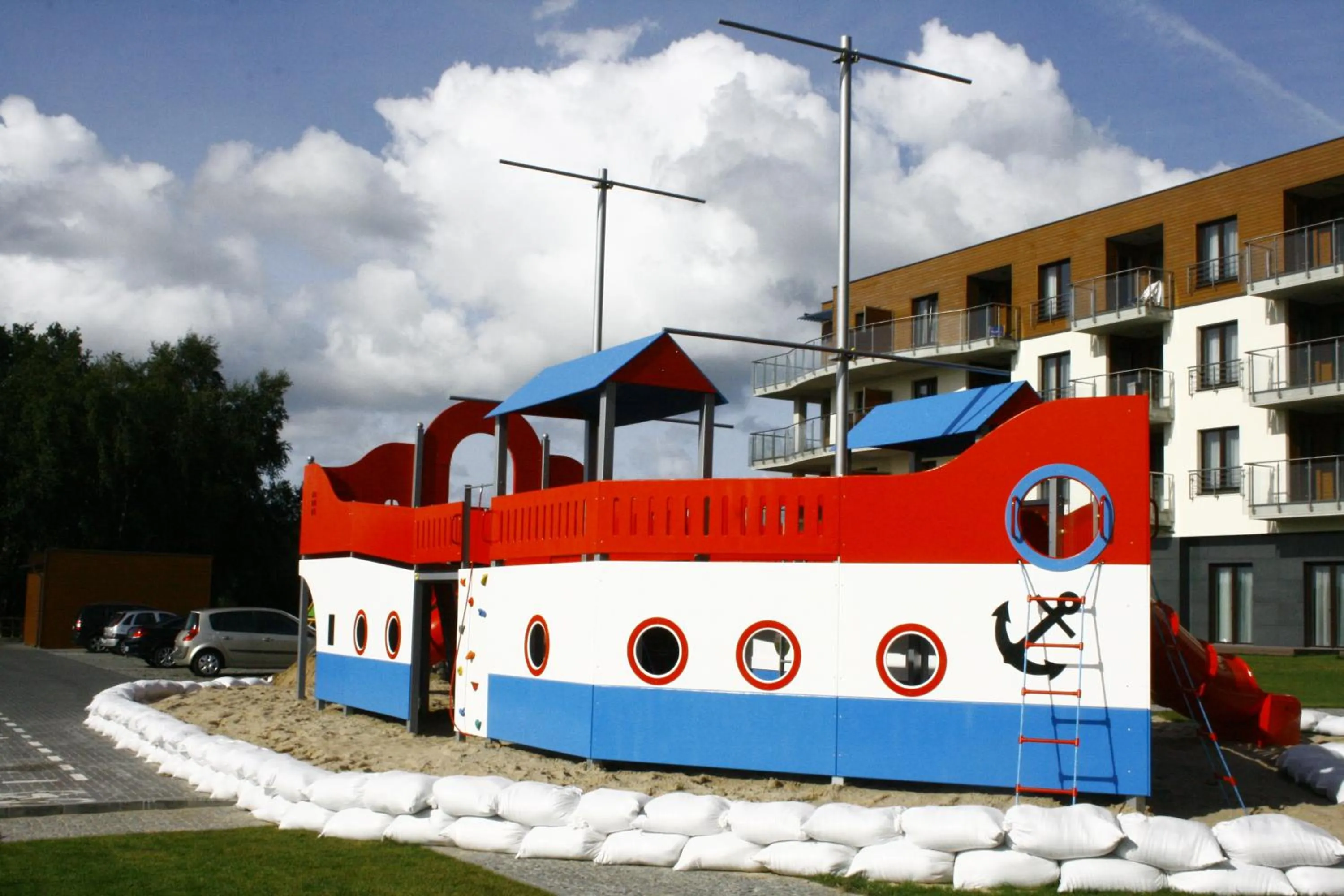 Children play ground in Baltic Plaza Hotel Medi Spa