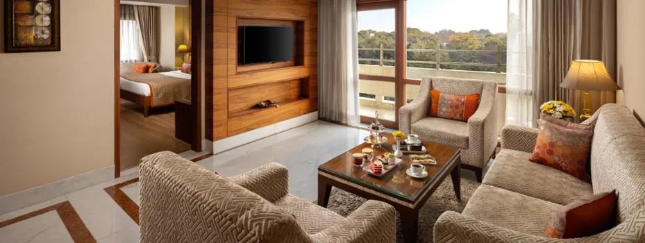 Living room in Jaypee Vasant Continental