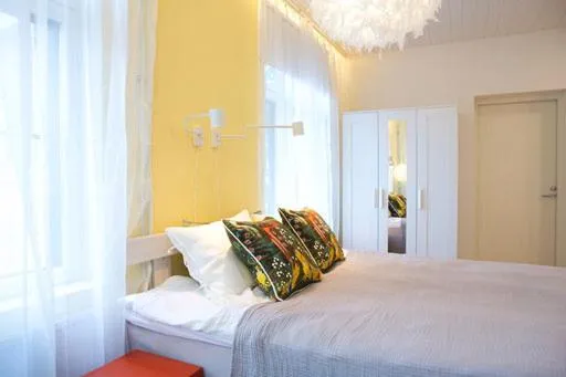 Bed in Hotel Amandis