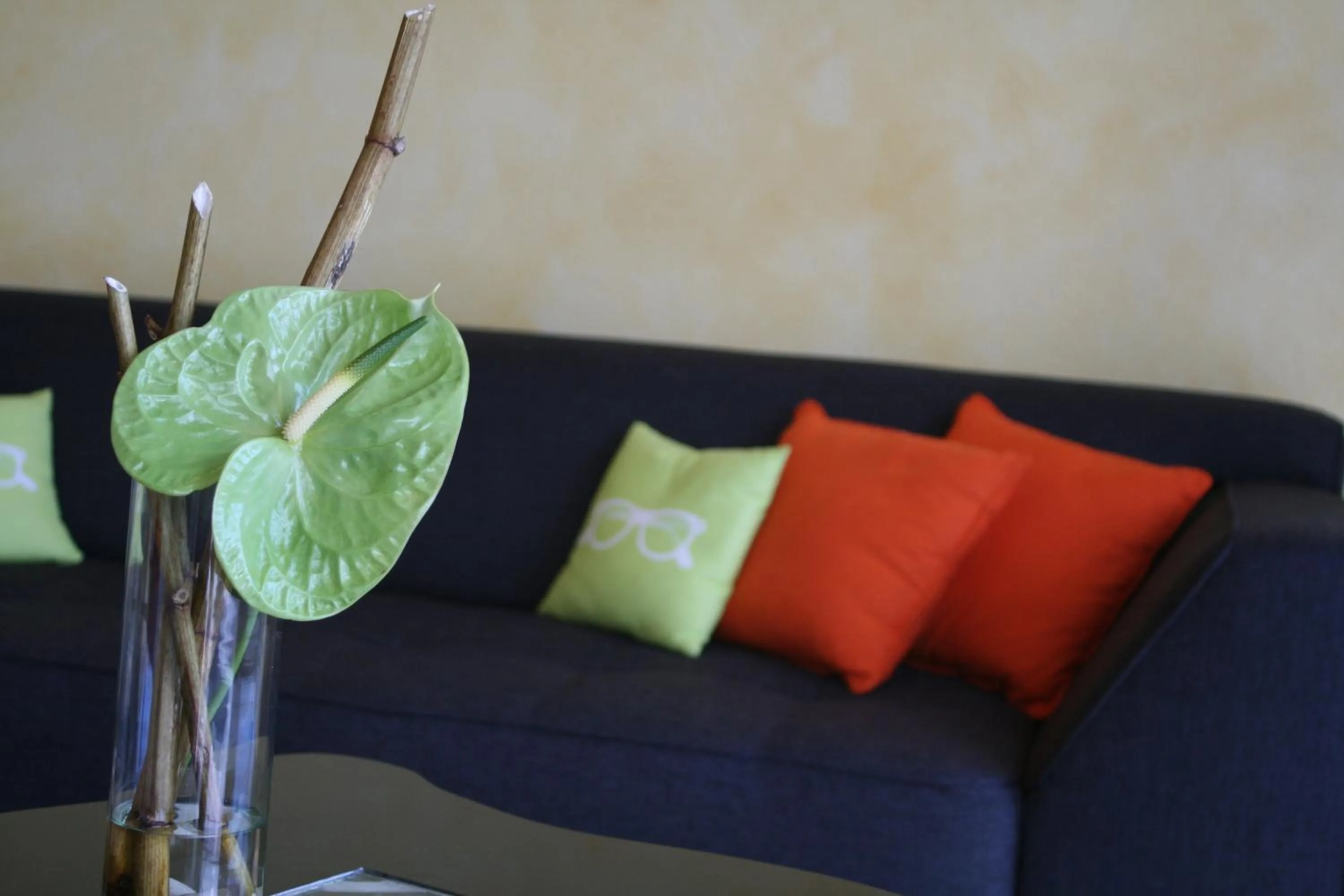 Decorative detail in Hôtel La Colombiere Cantal