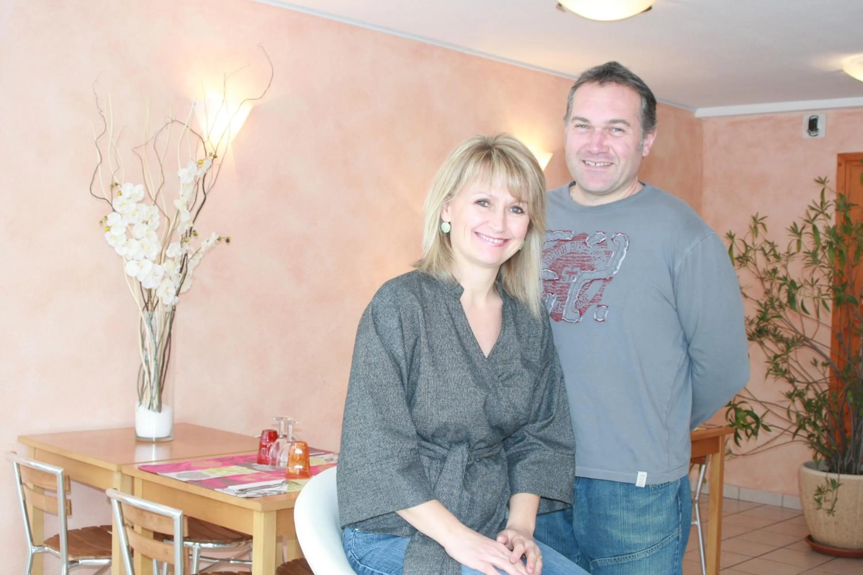 People in Hôtel La Colombiere Cantal