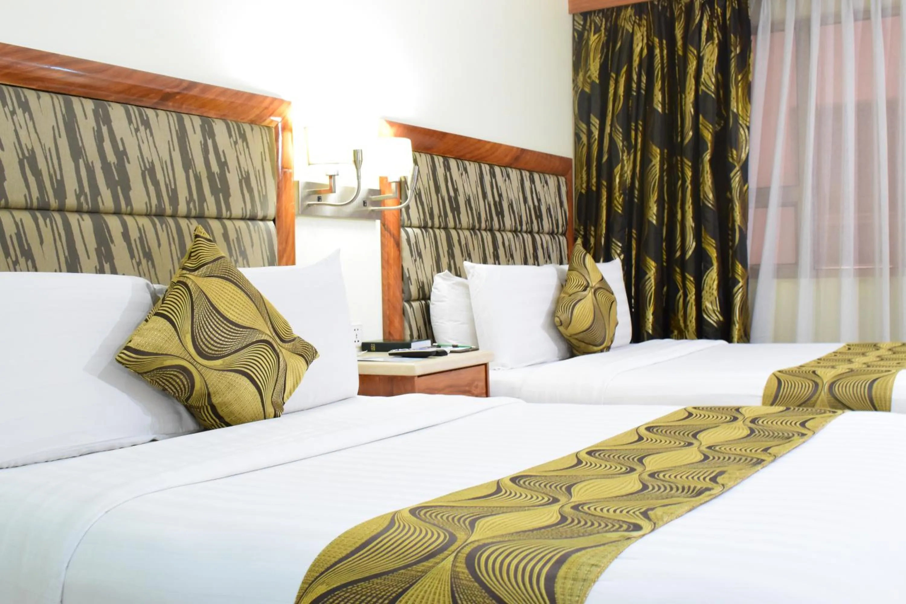 Bed in Diamond Suites and Residences