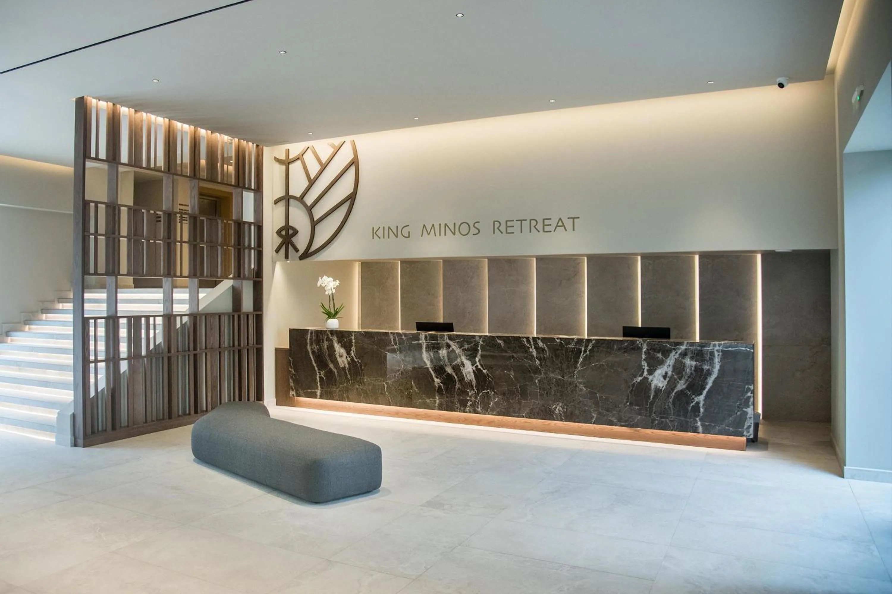 Lobby or reception in KING MINOS RETREAT Resort & Spa