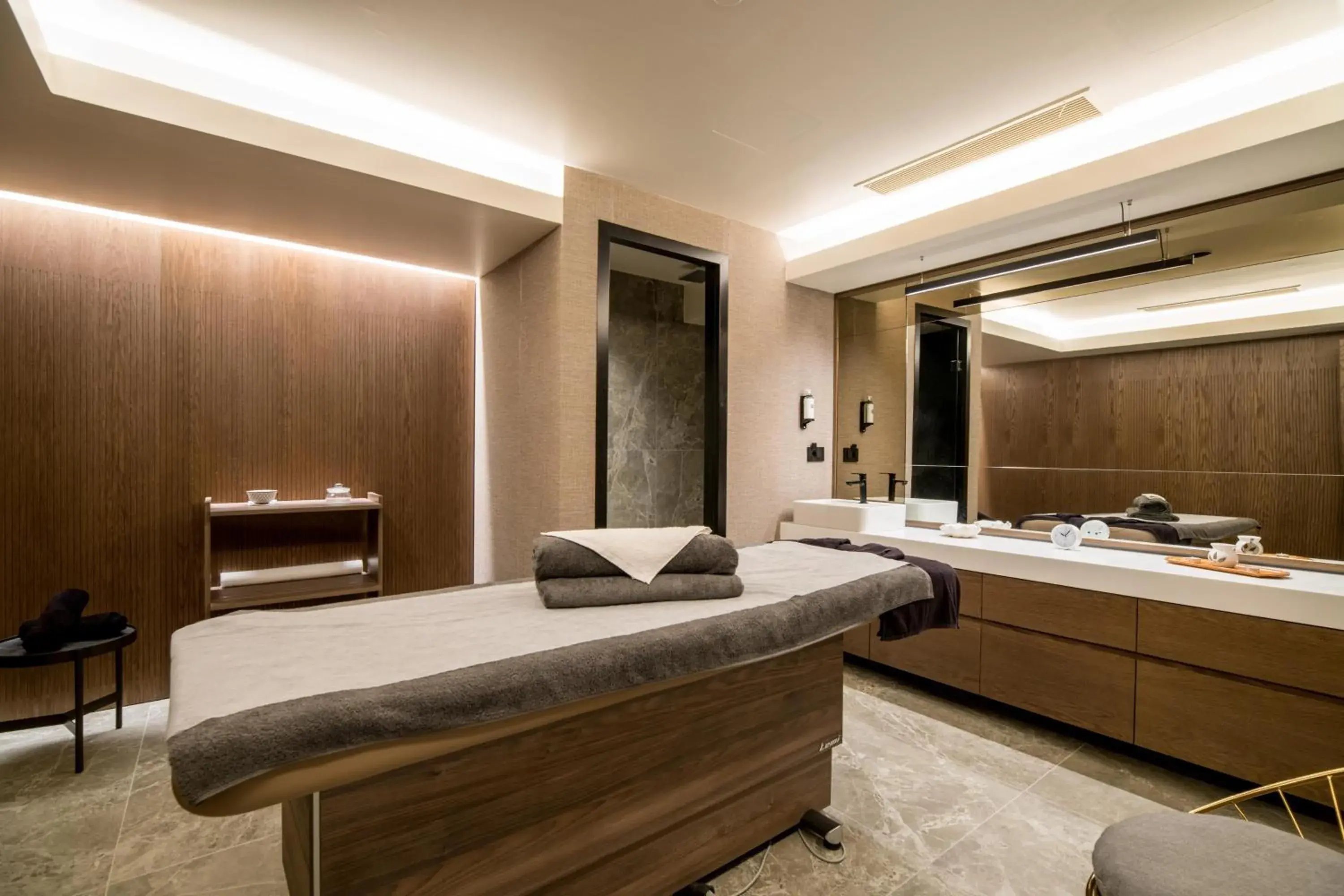 Spa and wellness centre/facilities, Bed in KING MINOS RETREAT Resort & Spa Spa and wellness centre/facilities, Bed in KING MINOS RETREAT Resort & Spa