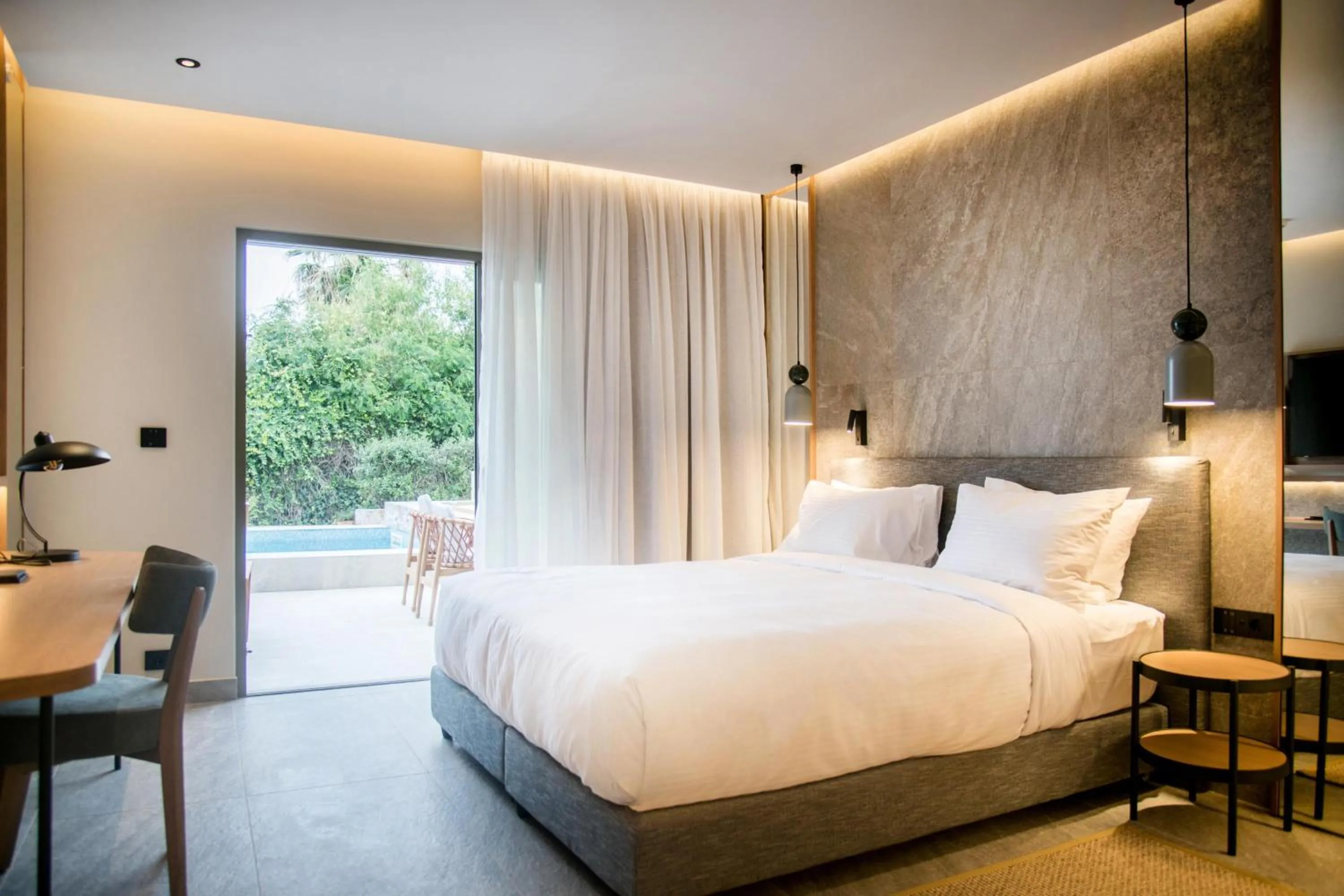 Photo of the whole room, Bed in KING MINOS RETREAT Resort & Spa