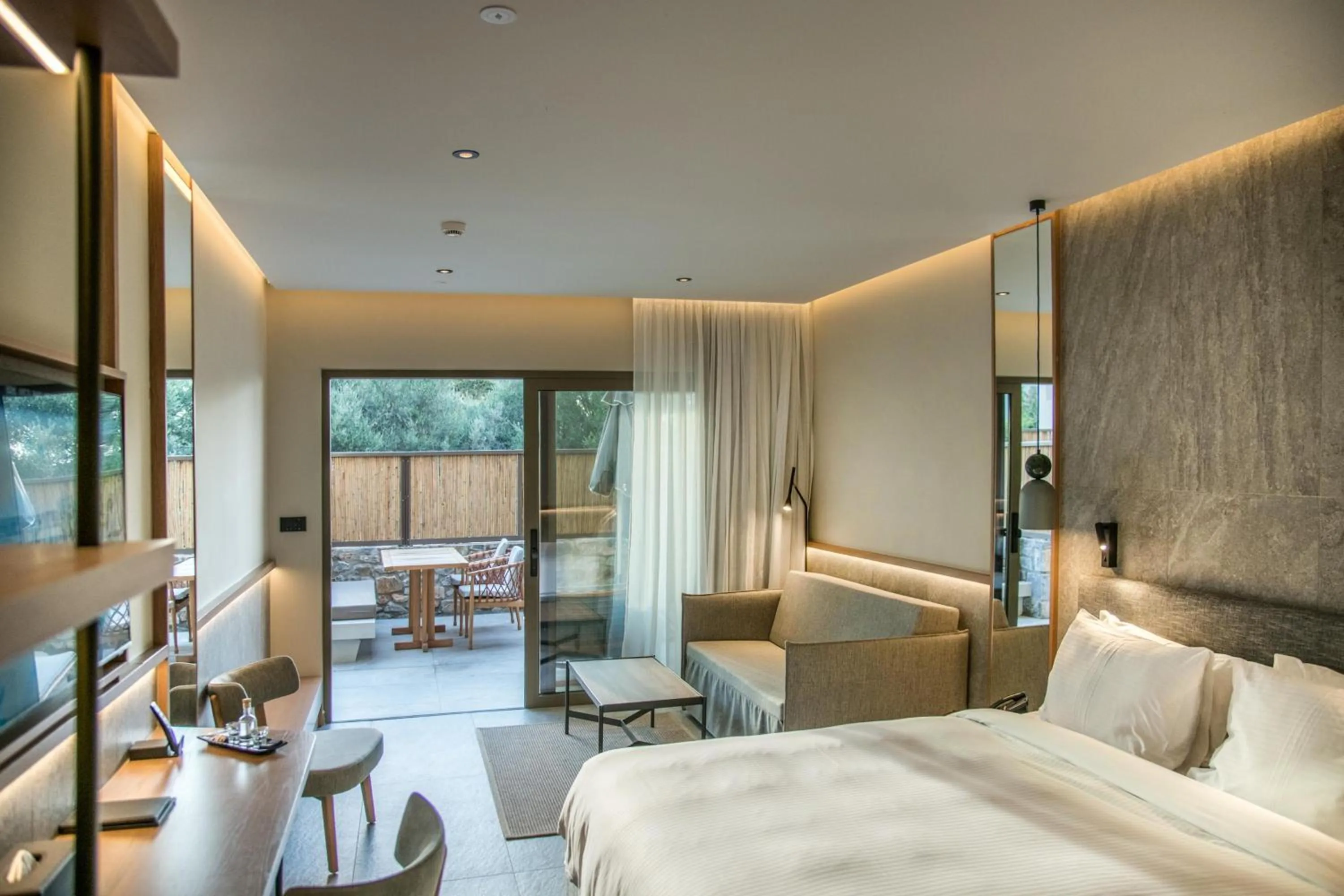 Photo of the whole room, Bed in KING MINOS RETREAT Resort & Spa