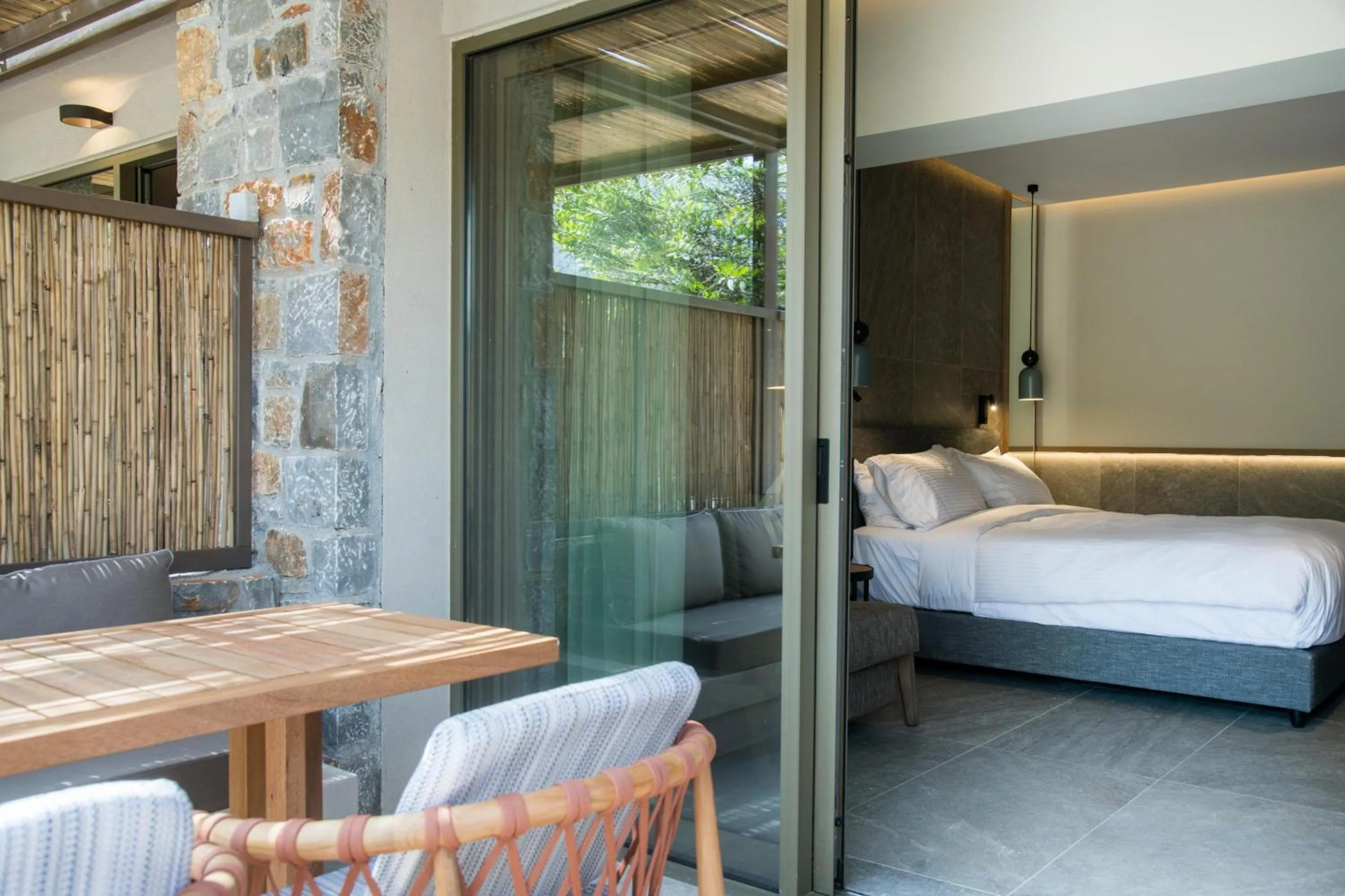 Photo of the whole room, Bed in KING MINOS RETREAT Resort & Spa