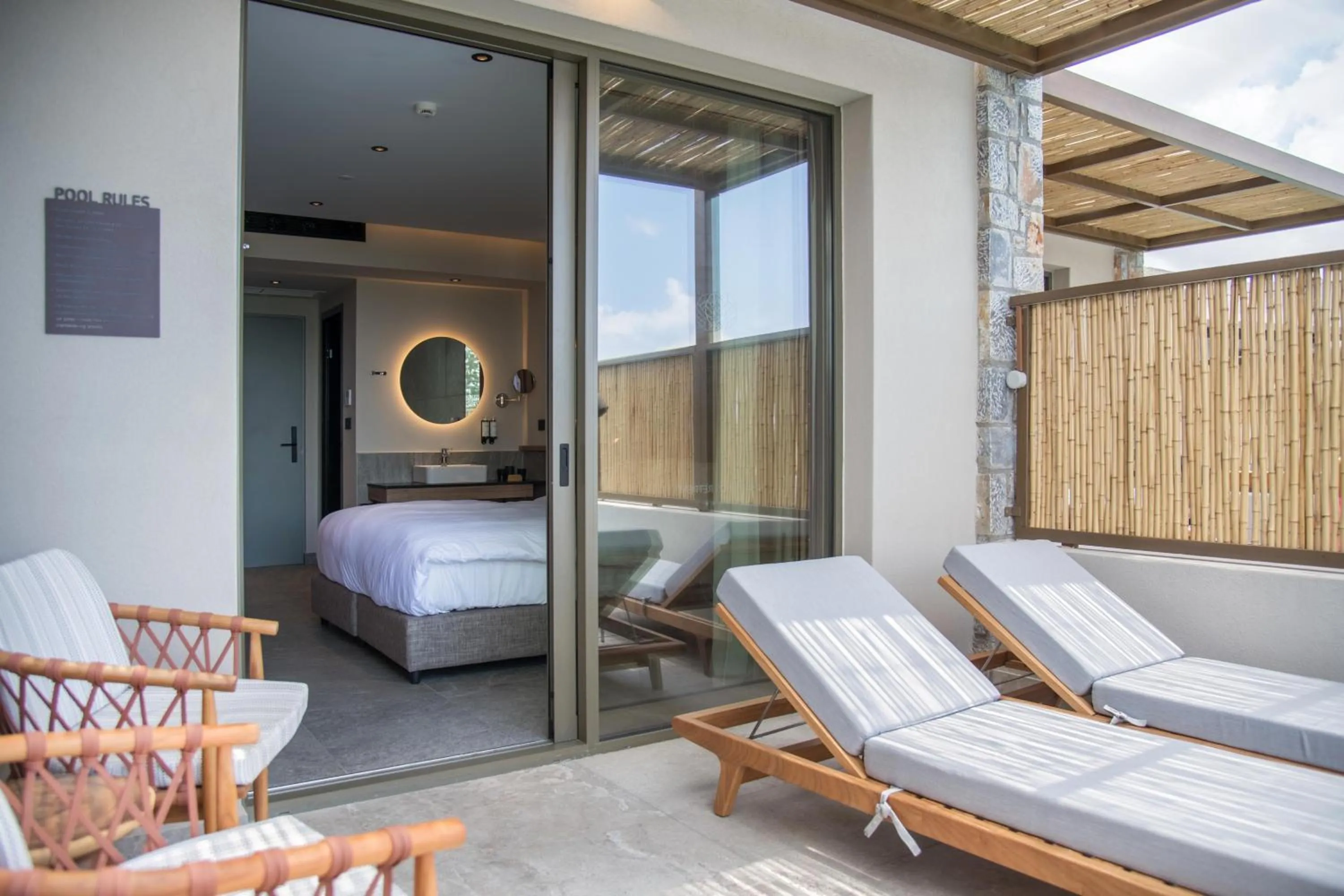 Photo of the whole room, Bed in KING MINOS RETREAT Resort & Spa