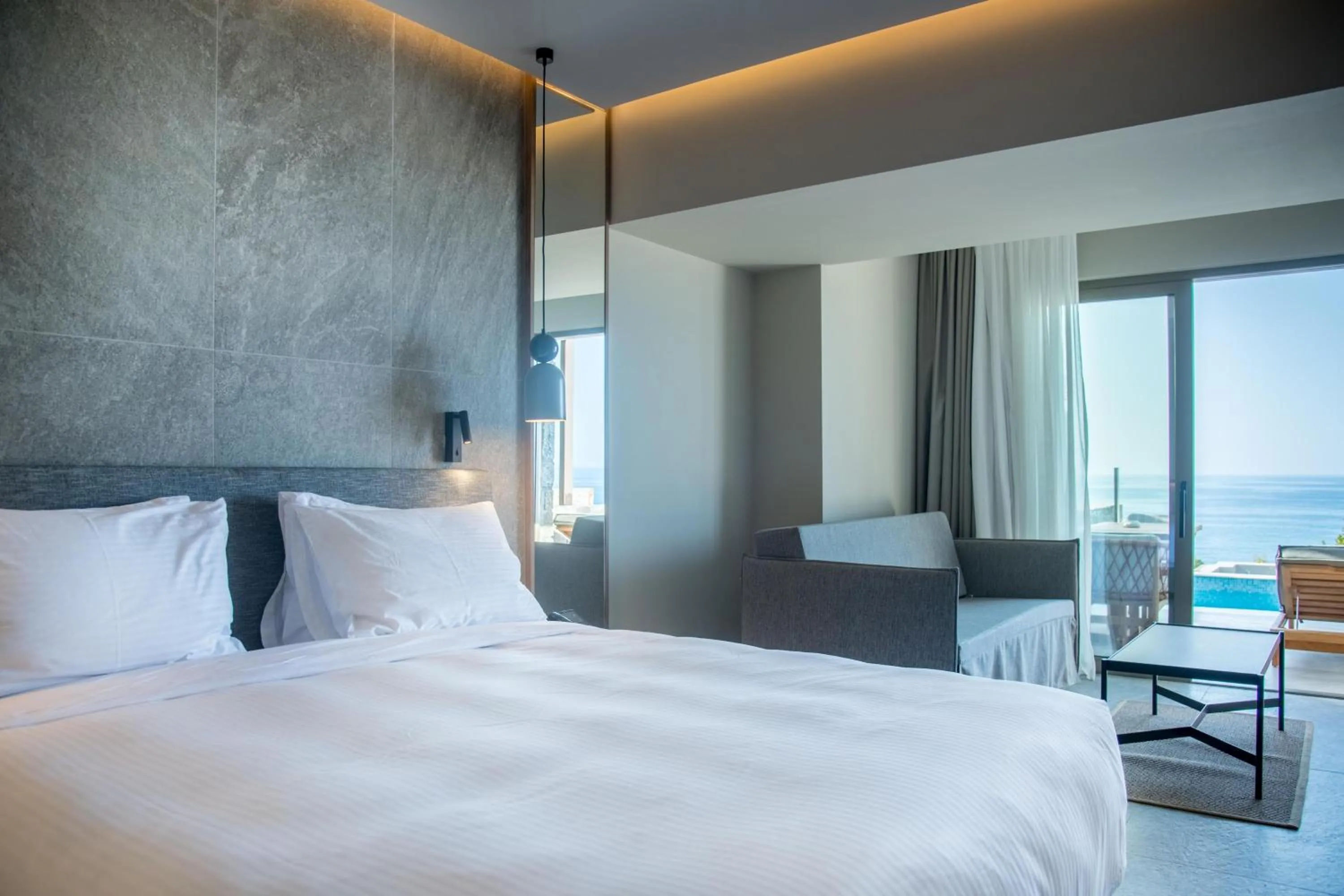 Photo of the whole room, Bed in KING MINOS RETREAT Resort & Spa