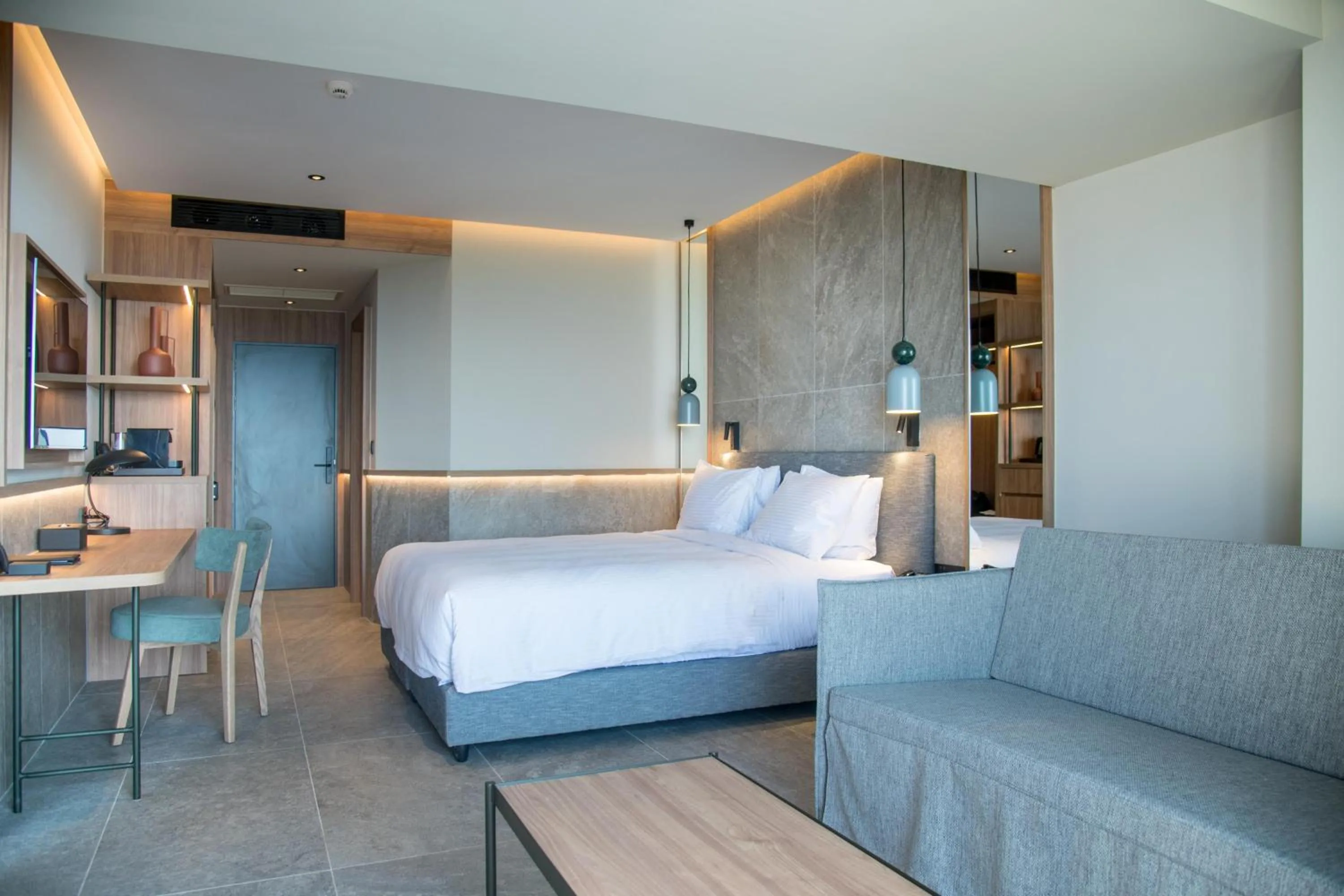 Photo of the whole room, Bed in KING MINOS RETREAT Resort & Spa