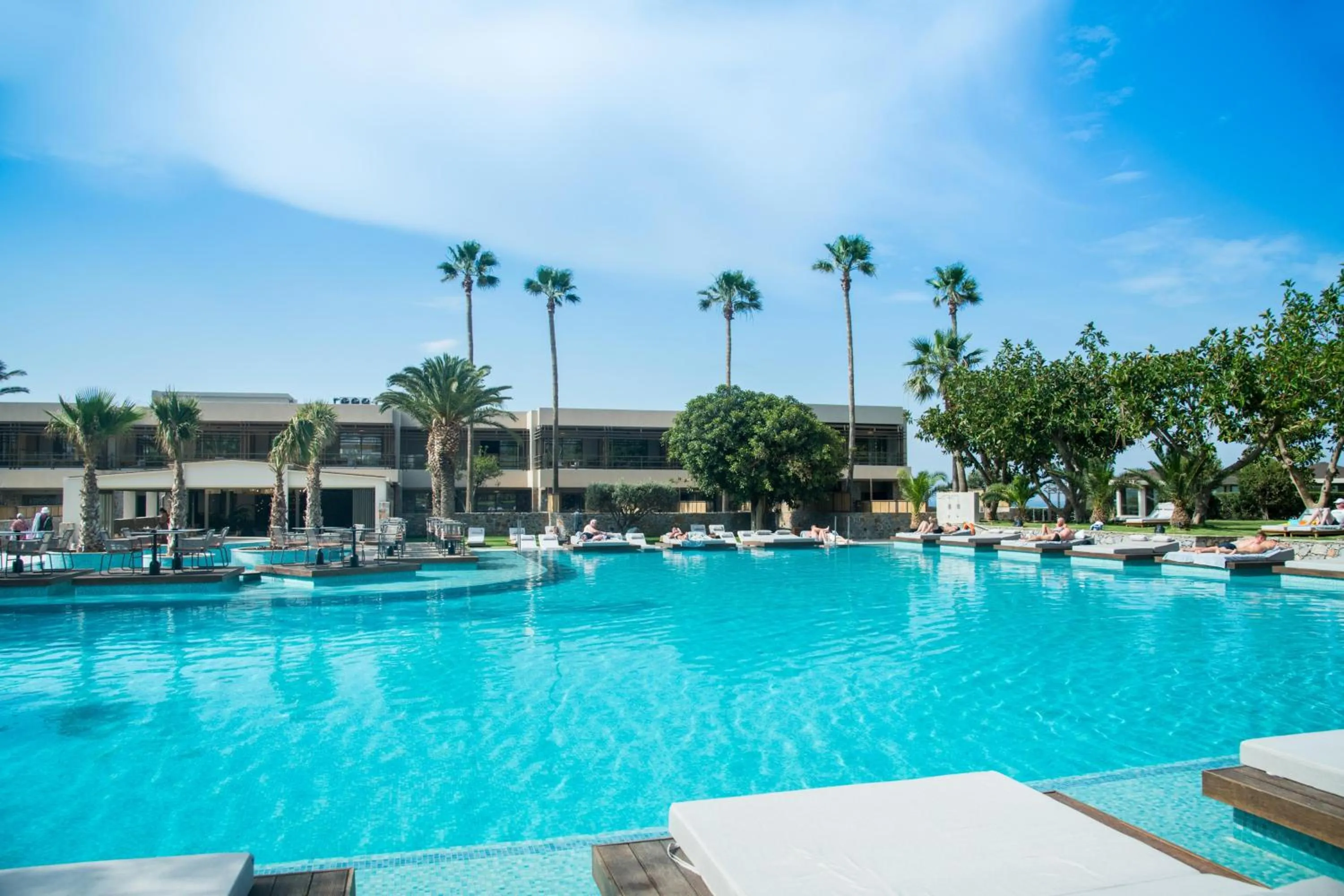 Swimming pool in KING MINOS RETREAT Resort & Spa