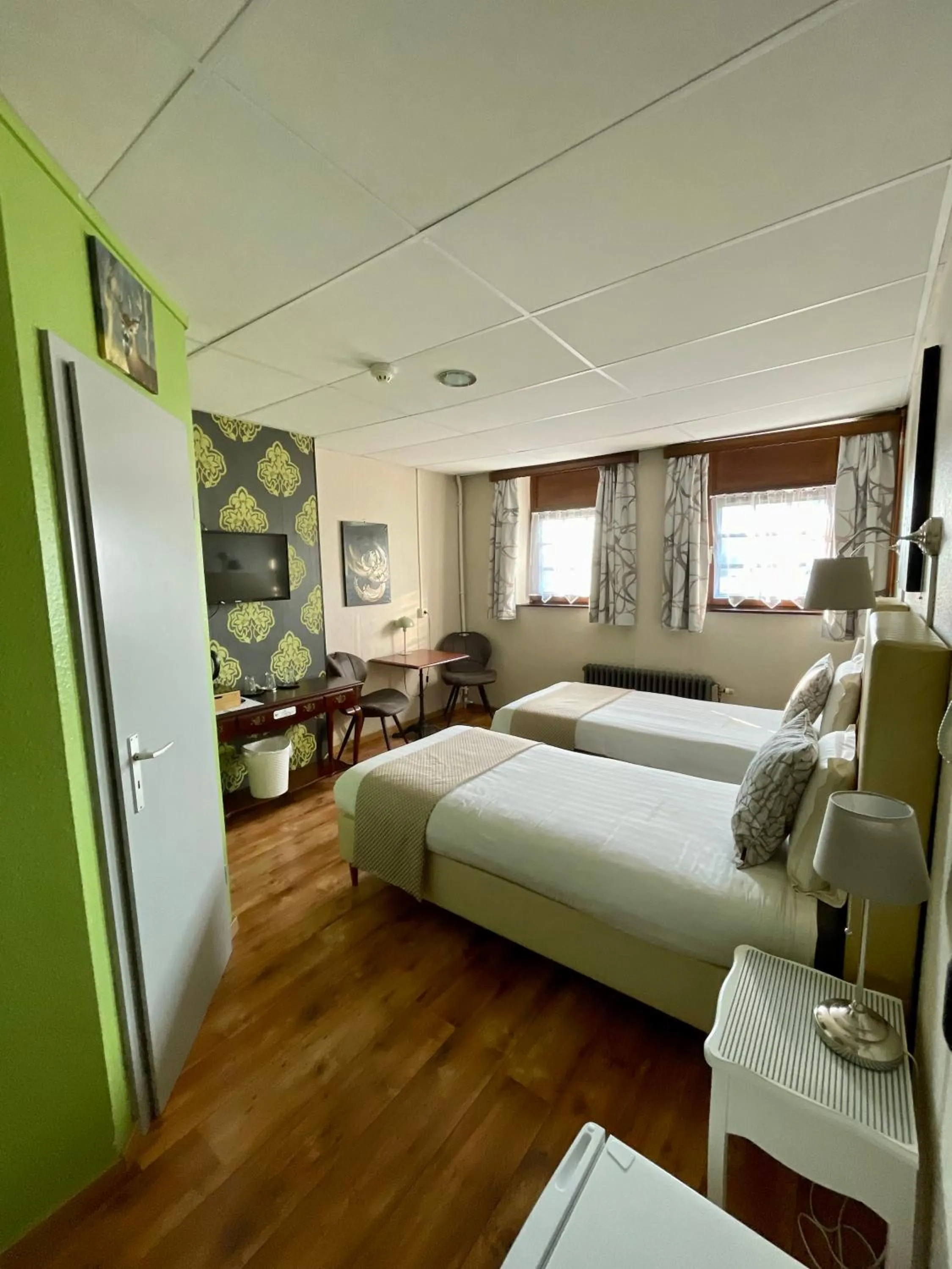 Bed in Hotel Des Ardennes