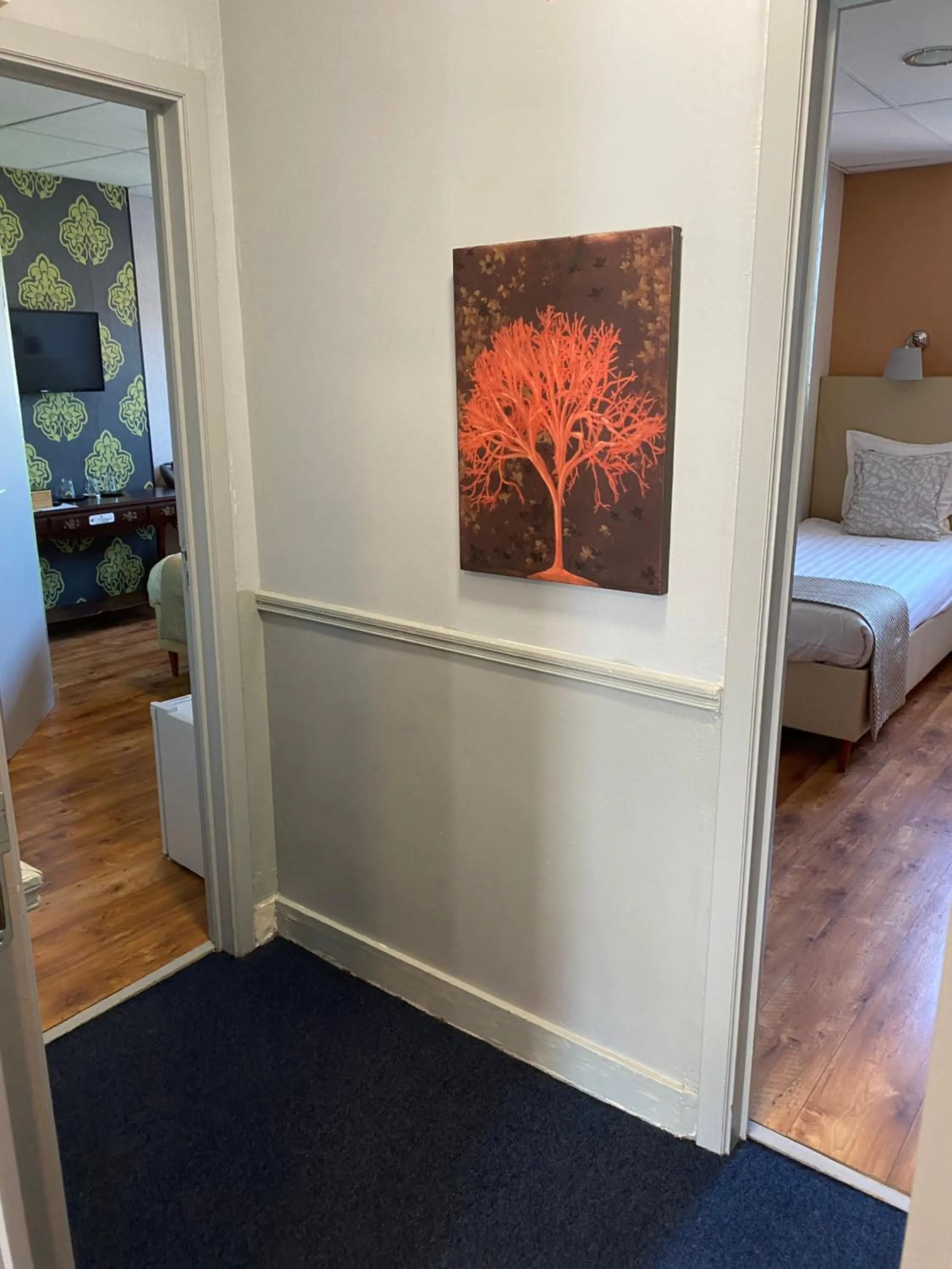 Bed in Hotel Des Ardennes